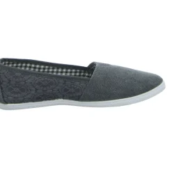 Alyssa Leinen Slipper/Kletthalbschuh