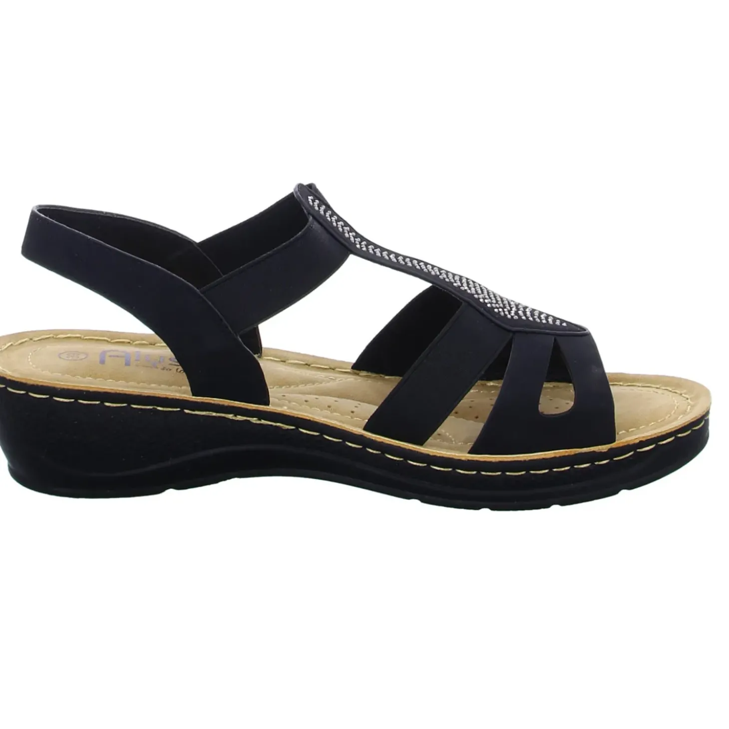 Alyssa Sandalette mit Mehrweite bis 30mm Sohlenhöhe