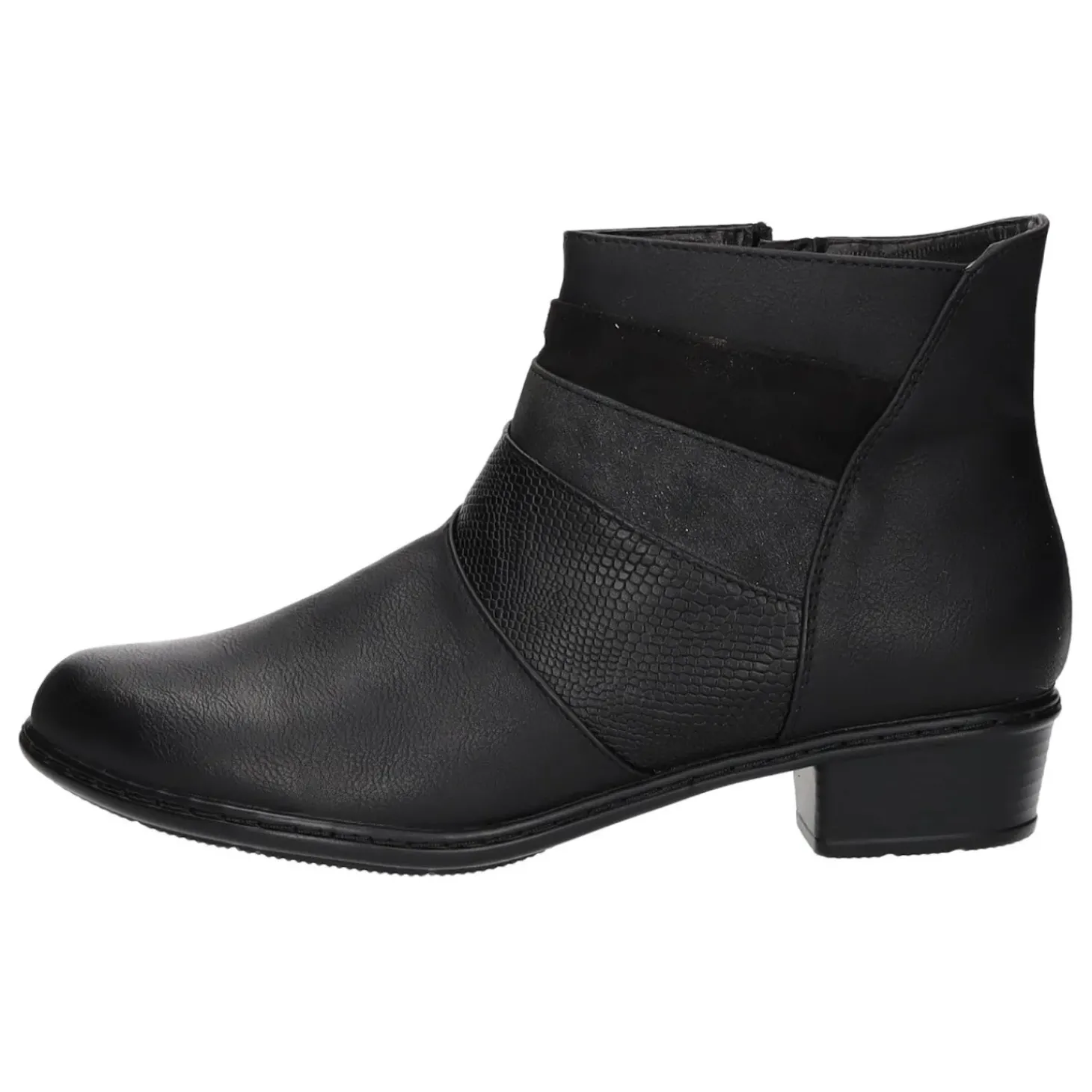 Alyssa Schlupf-/Reißverschlußstiefelette Warmfutter ab 35mm Absatz