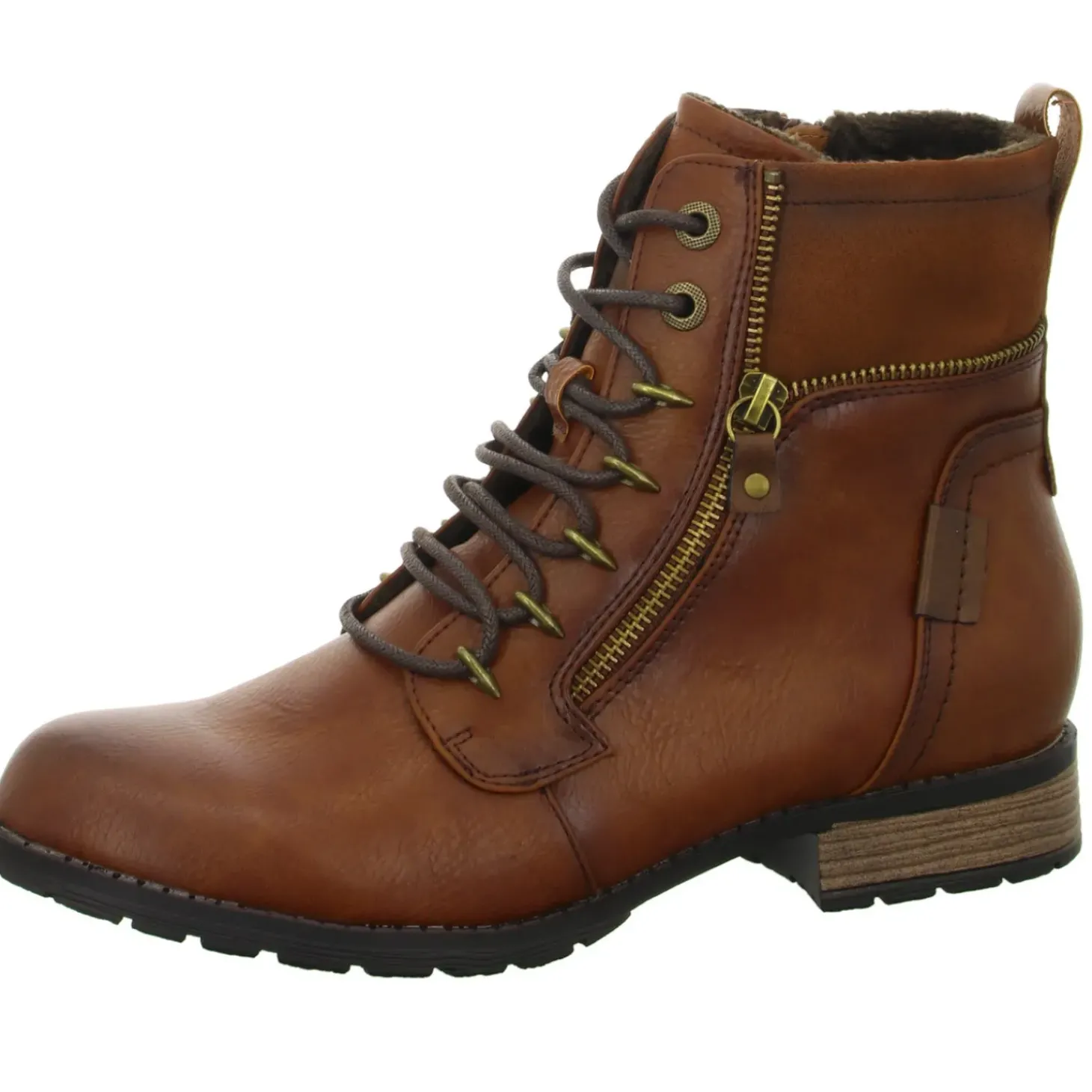 BOXX Schnürstiefelette Warmfutter bis 35mm Absatz (casual)