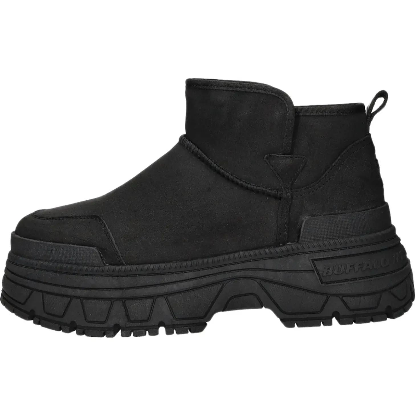 Buffalo Schlupf-/Reißverschlußstiefelette Warmfutter bis 35mm Absatz (casual) Fusion Slip On Lo Wa