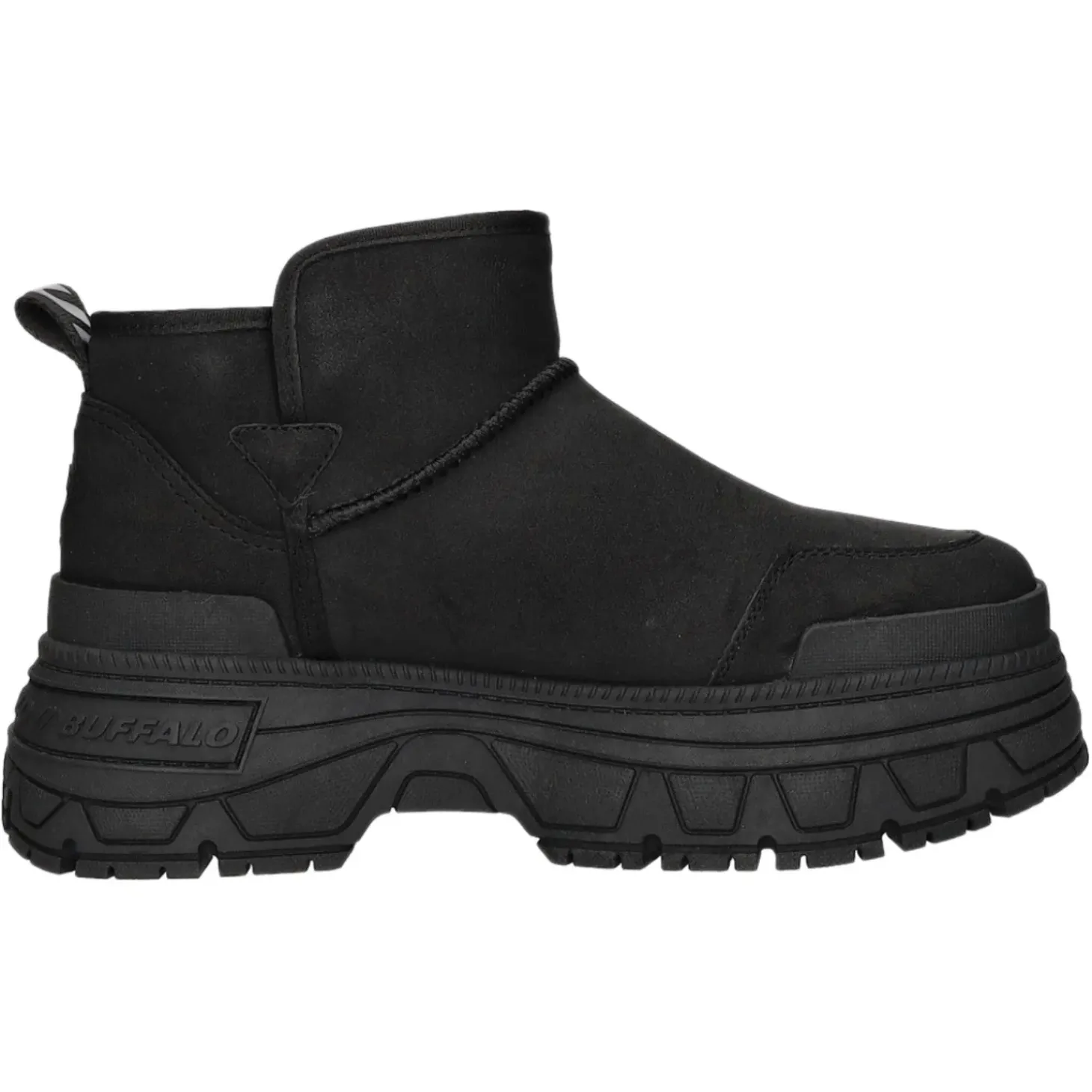 Buffalo Schlupf-/Reißverschlußstiefelette Warmfutter bis 35mm Absatz (casual) Fusion Slip On Lo Wa