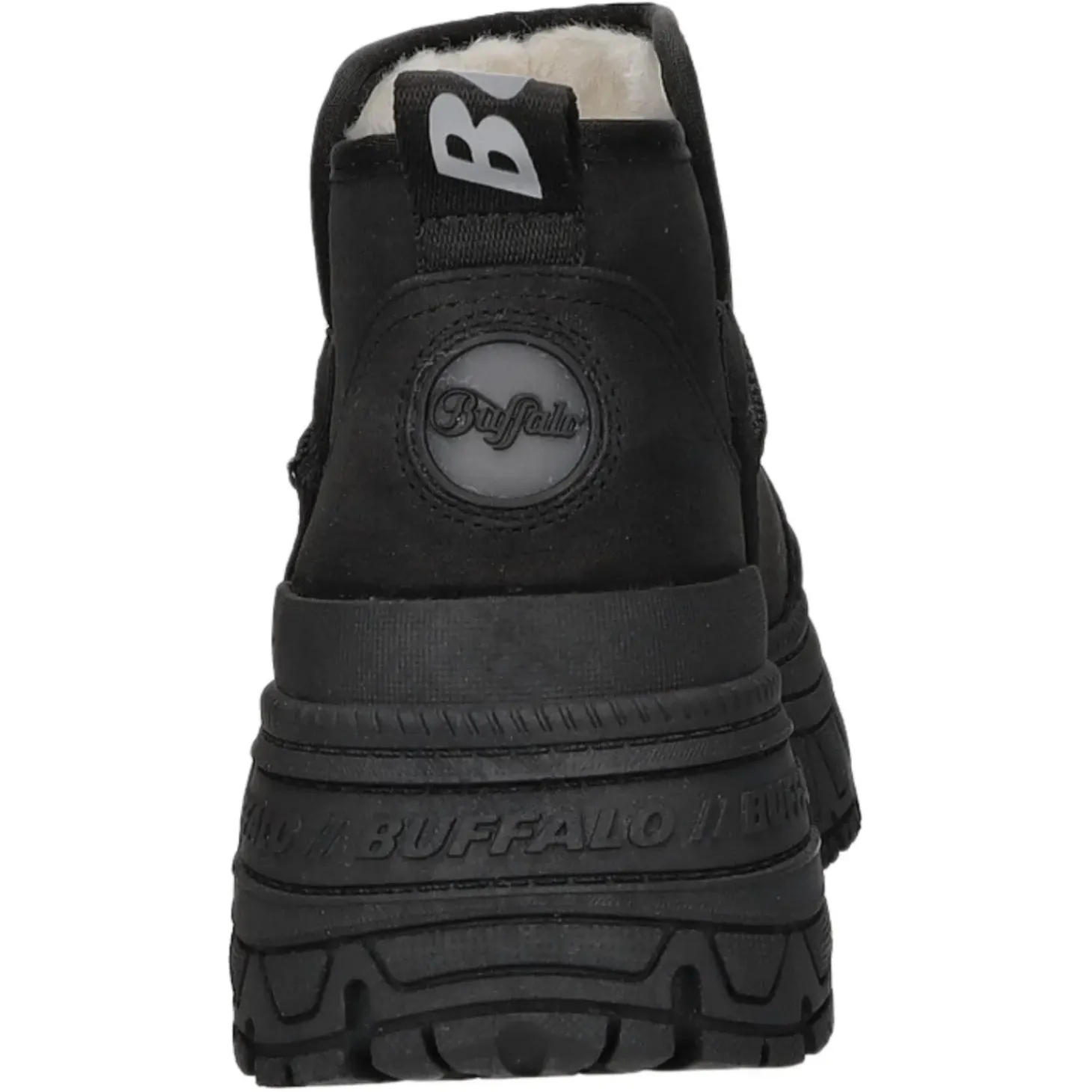 Buffalo Schlupf-/Reißverschlußstiefelette Warmfutter bis 35mm Absatz (casual) Fusion Slip On Lo Wa