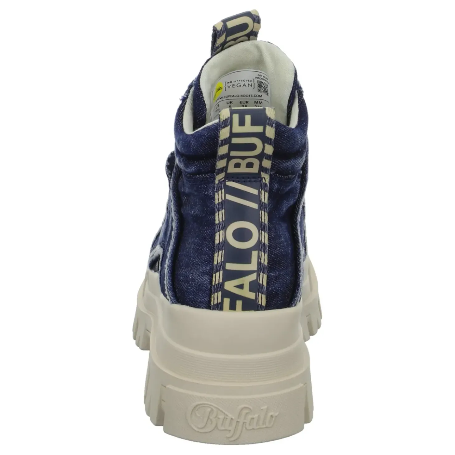 Buffalo Schnürstiefelette Kaltfutter bis 35mm Absatz (casual) ASPHA NC MID