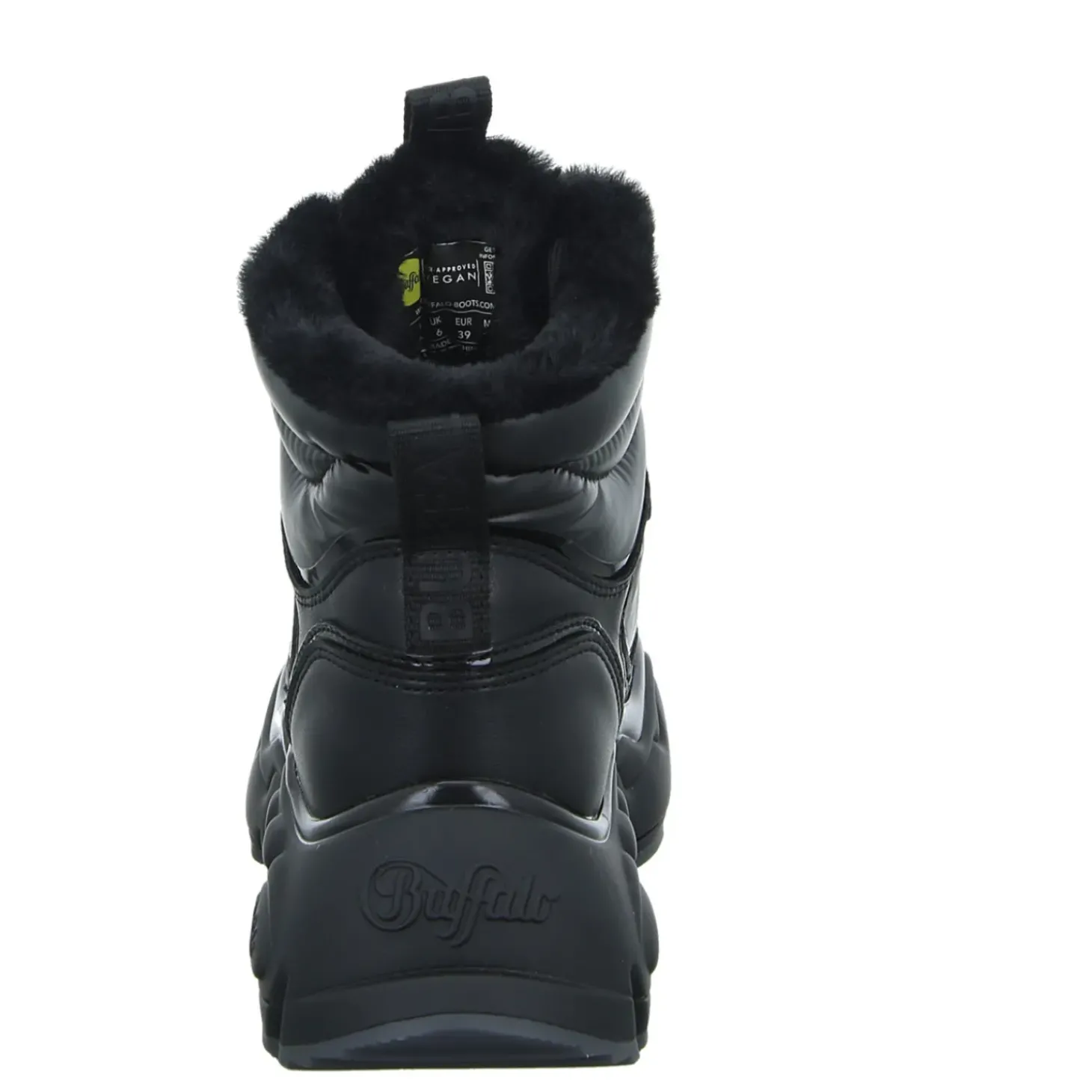 Buffalo Schnürstiefelette Warmfutter bis 35mm Absatz (casual) BINARY SNOW LACE UP