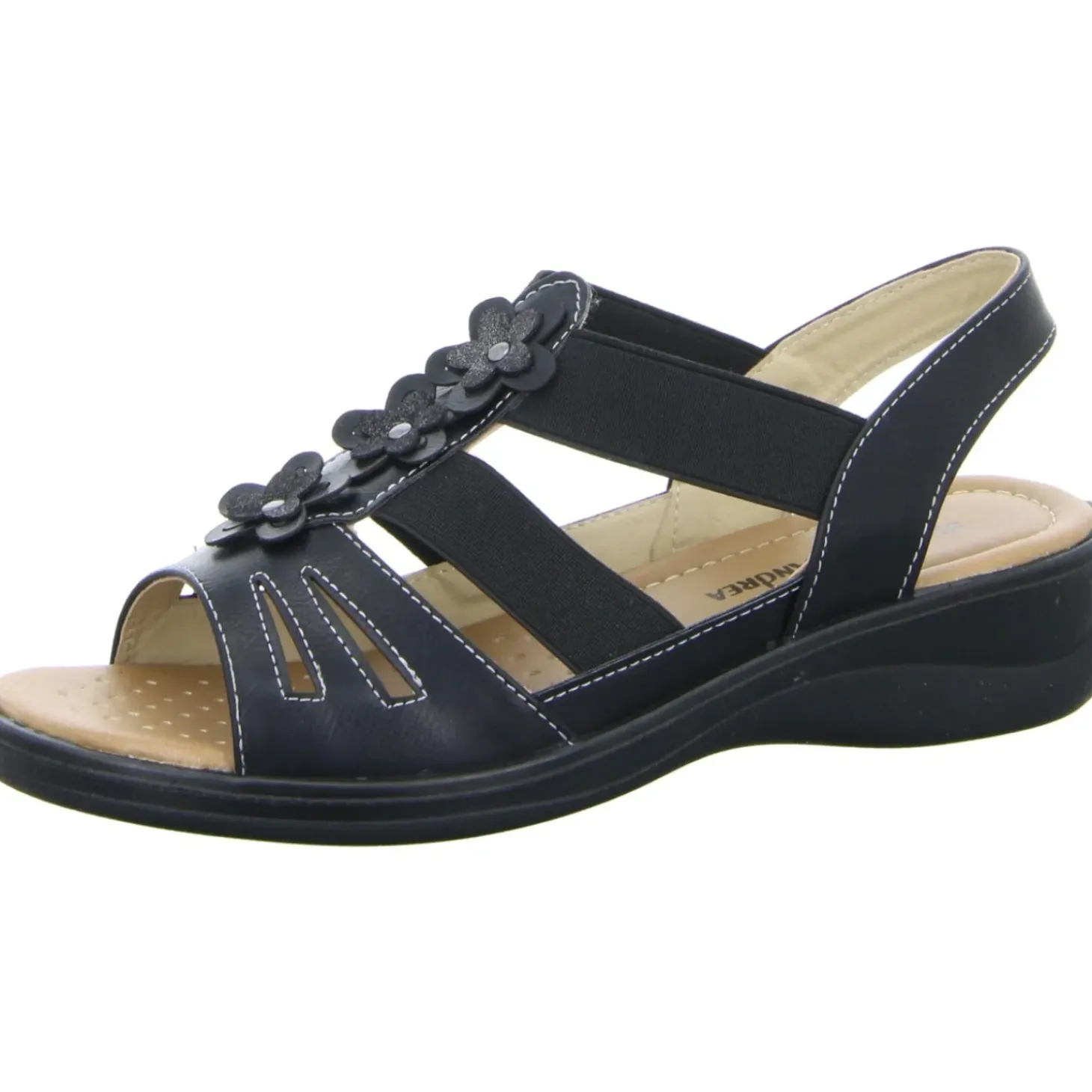 Donna Andrea Sandalette mit Mehrweite bis 30mm Sohlenhöhe