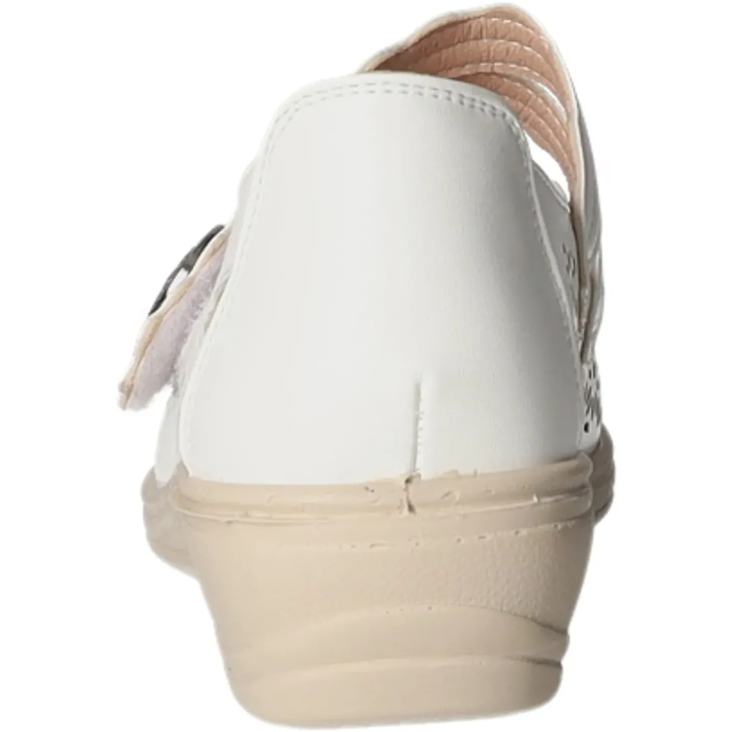 Donna Andrea Slipper/Kletthalbschuh luftdurchlässig (durchbrochenes/geflochtenes Obermaterial)