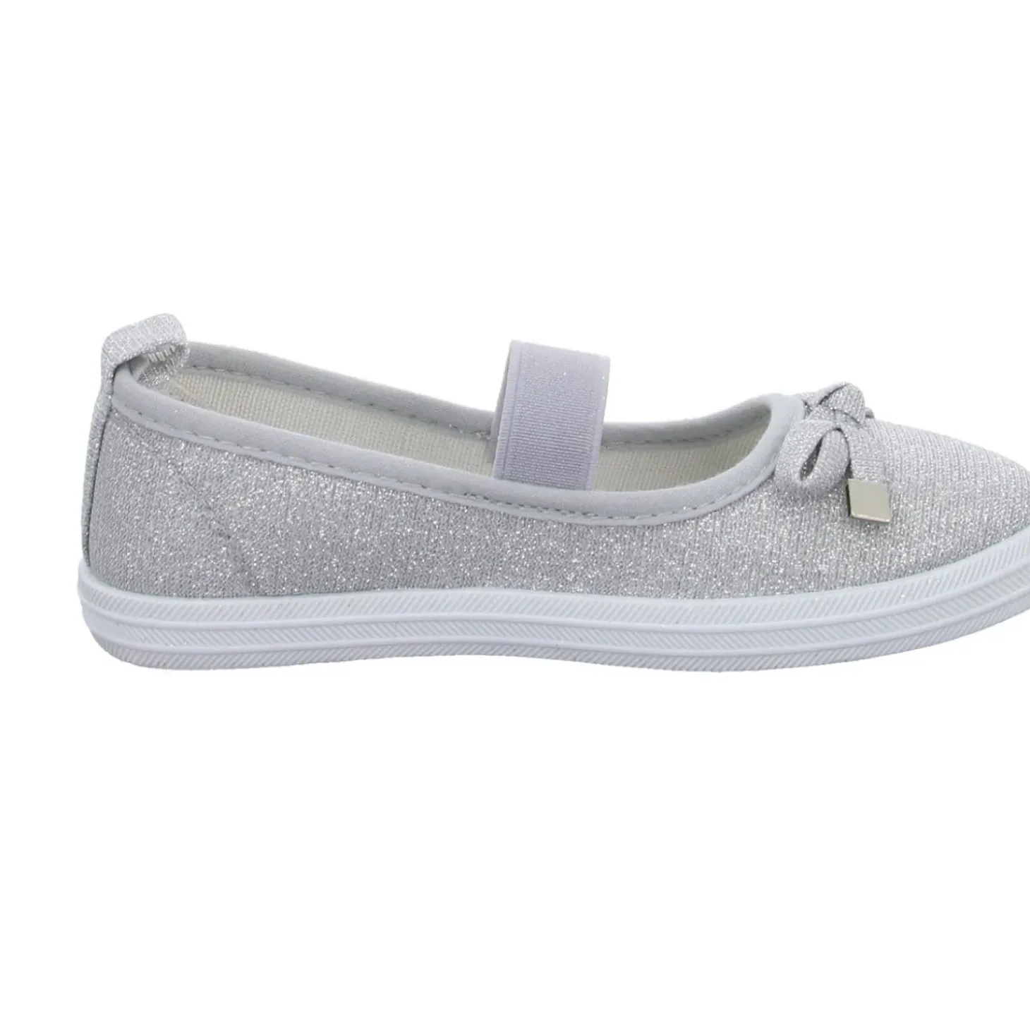 girlZ onlY Leinen Slipper/Kletthalbschuh