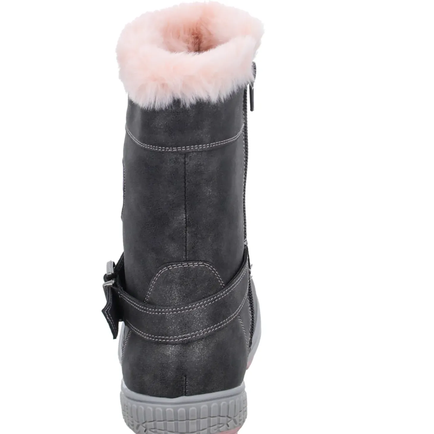 girlZ onlY Schlupf-/Klettstiefelette Warmfutter
