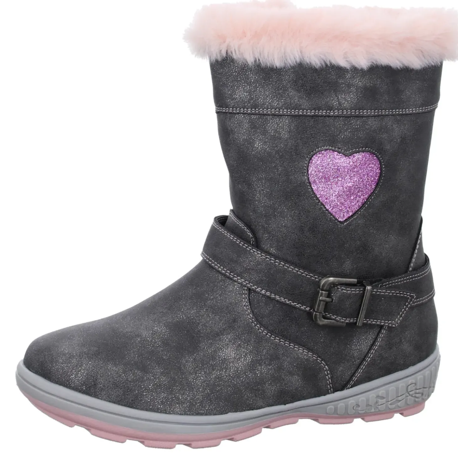 girlZ onlY Schlupf-/Klettstiefelette Warmfutter