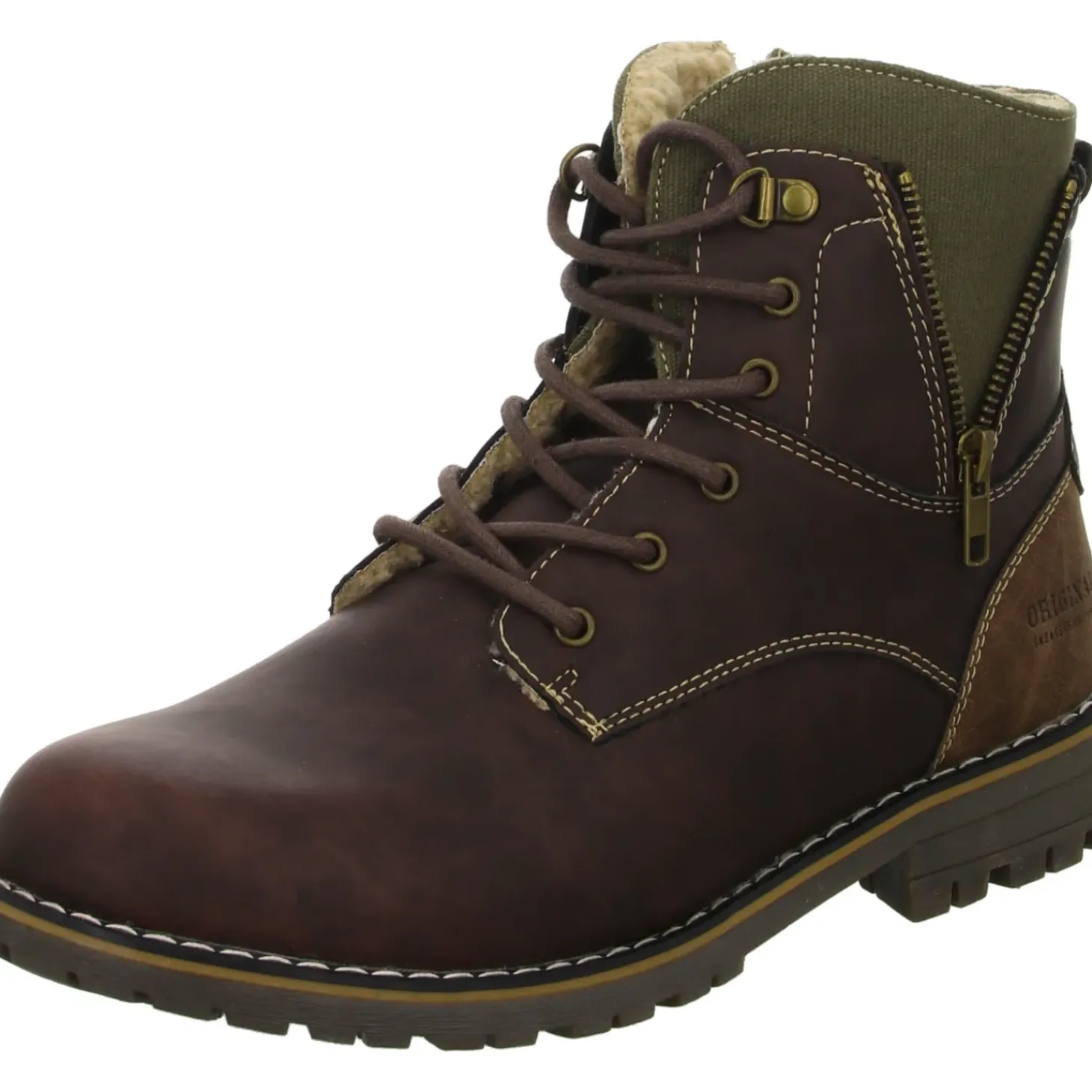living UPDATED Schnürstiefelette Warmfutter Freizeit (casual)