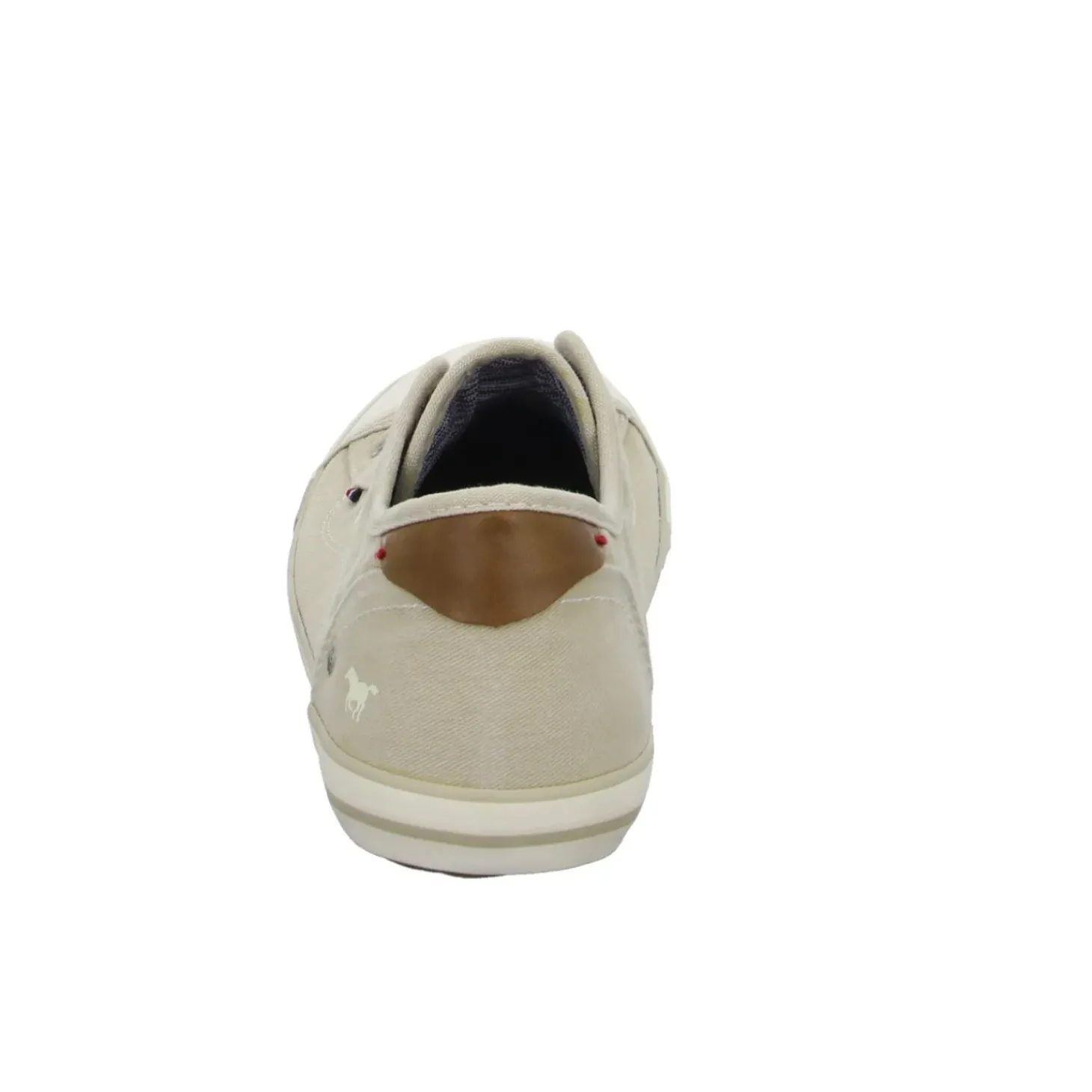 MUSTANG Leinen Slipper/Kletthalbschuh