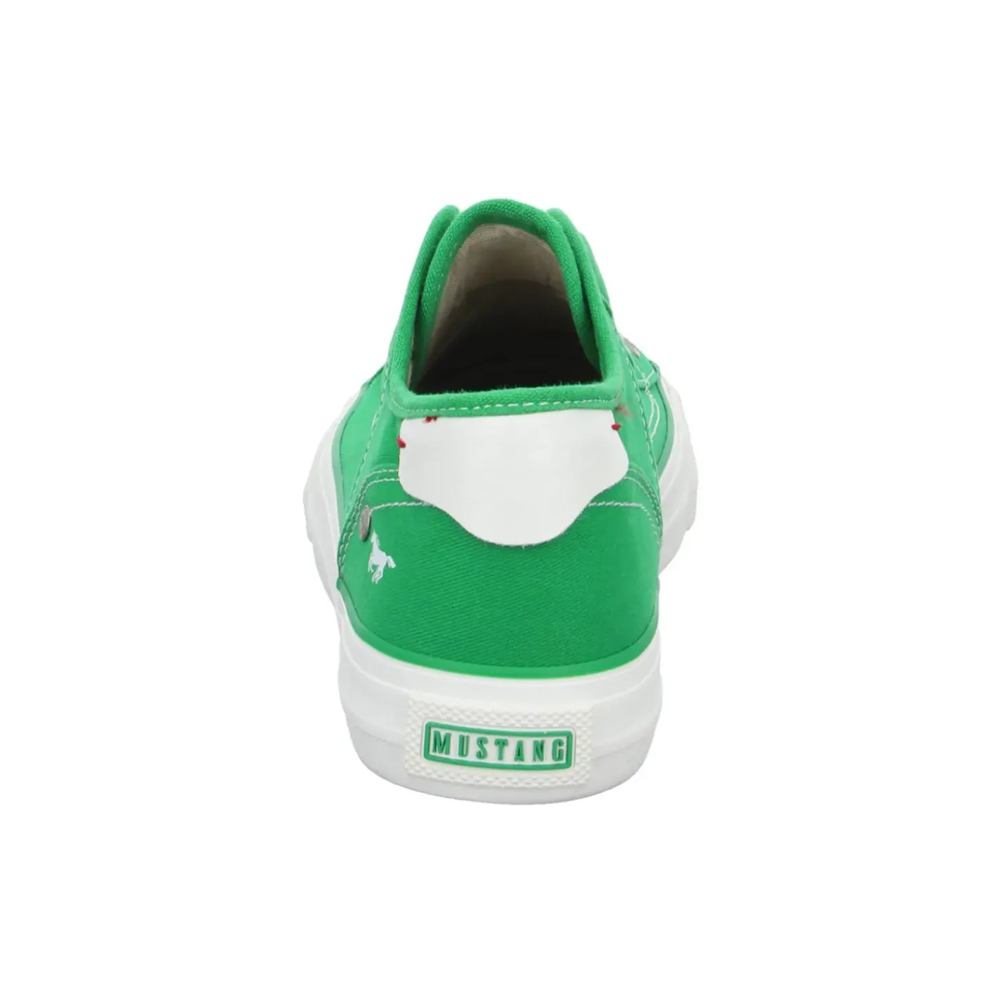 MUSTANG Leinen Slipper/Kletthalbschuh
