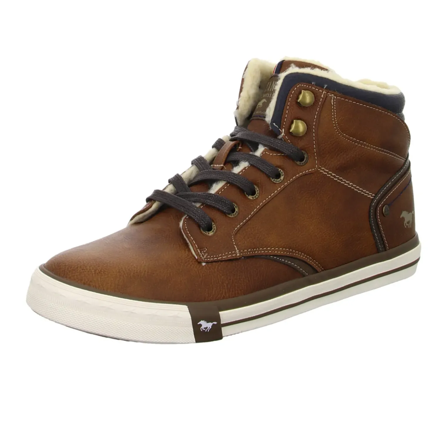 MUSTANG Schnürstiefelette Warmfutter Freizeit (casual)