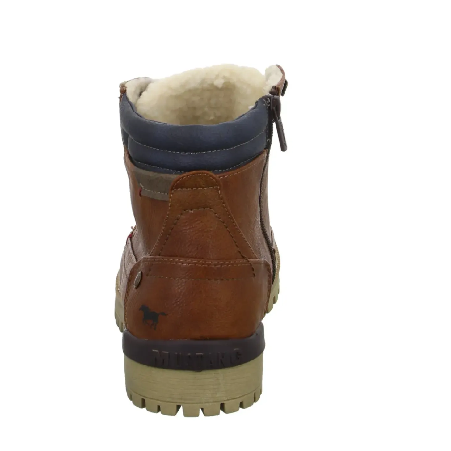 MUSTANG Schnürstiefelette Warmfutter Freizeit (casual)
