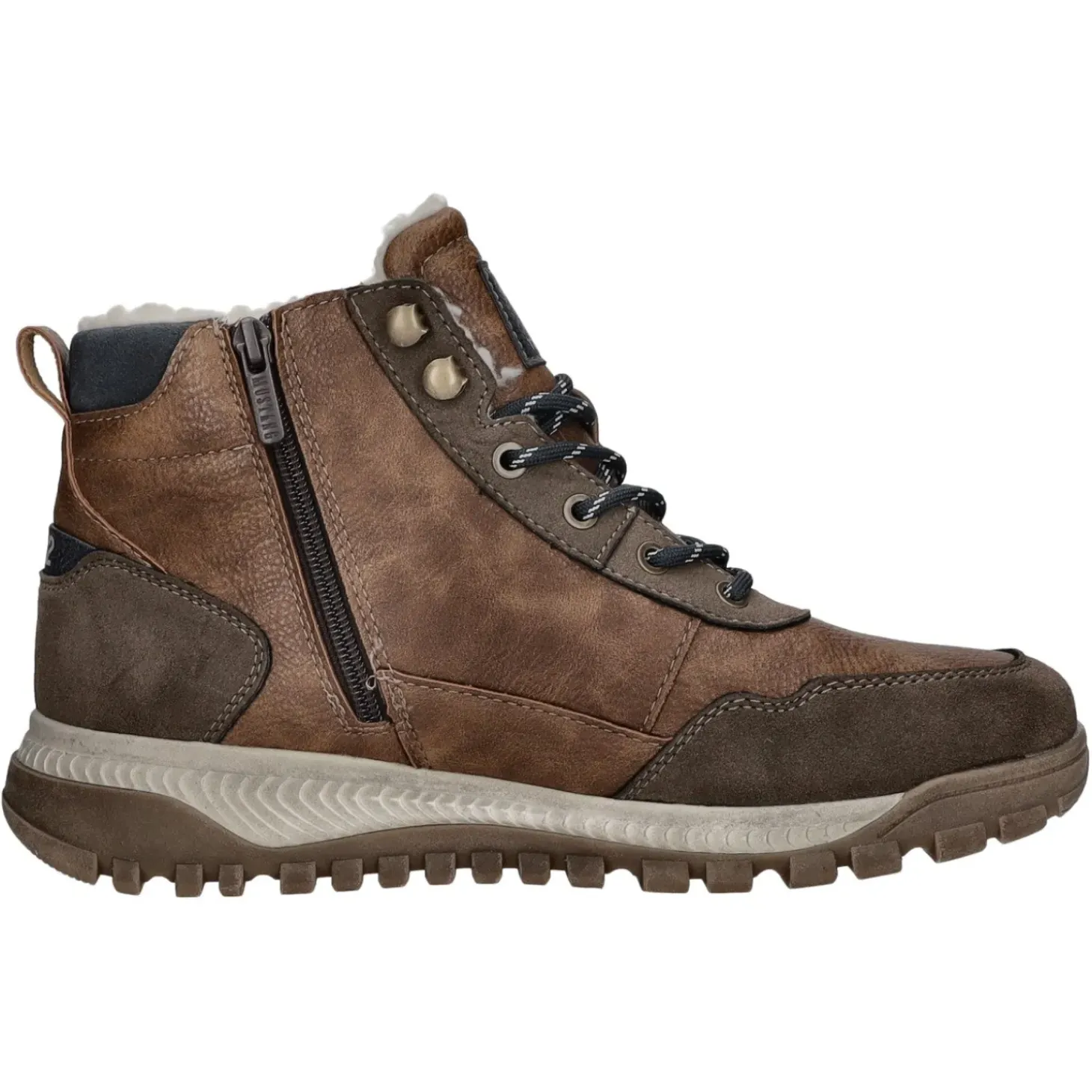 MUSTANG Schnürstiefelette Warmfutter Freizeit (casual)