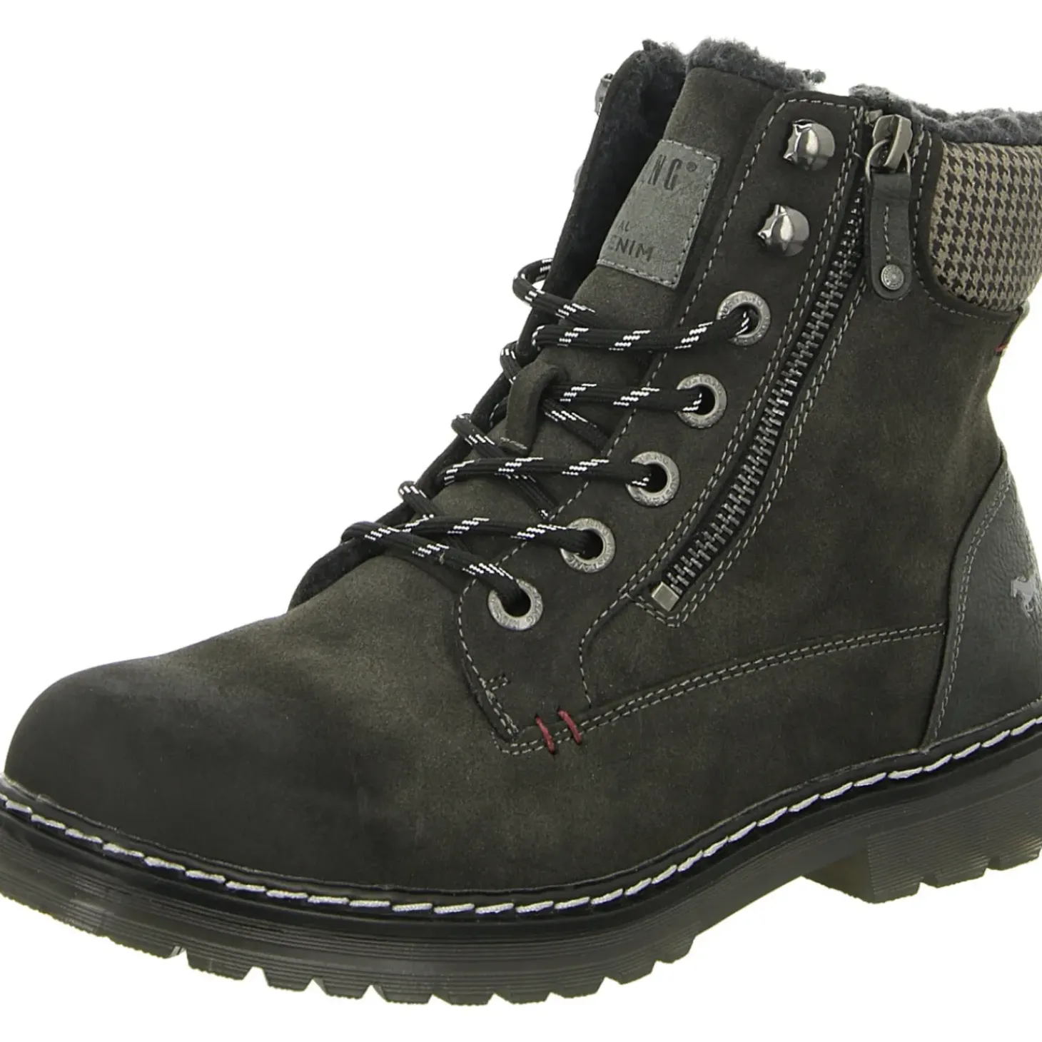MUSTANG Schnürstiefelette Warmfutter Freizeit (casual)