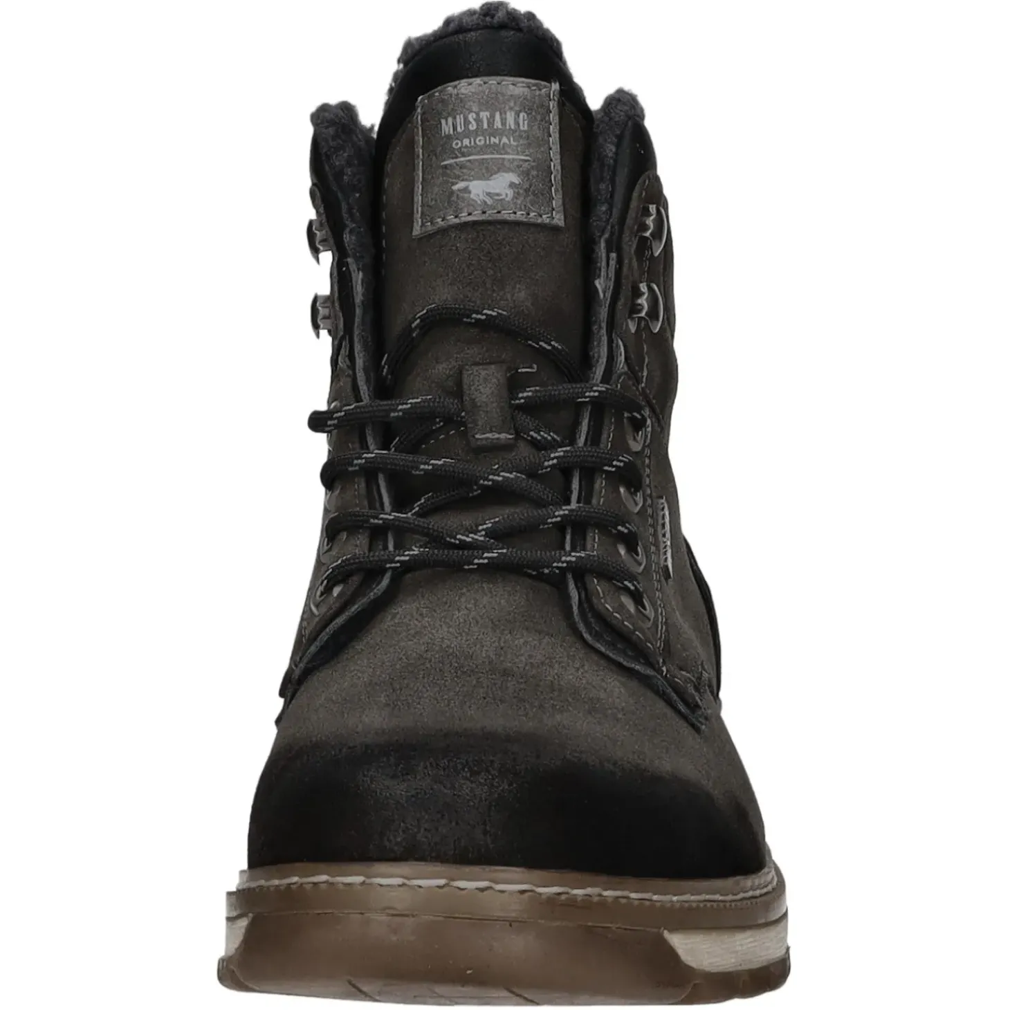 MUSTANG Schnürstiefelette Warmfutter Freizeit (casual)