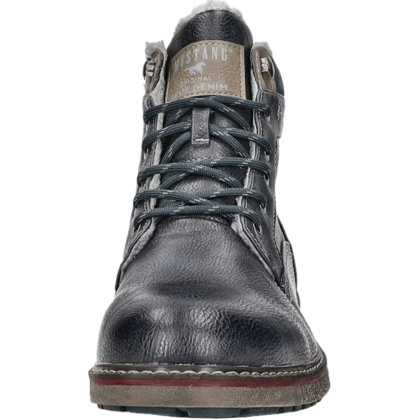 MUSTANG Schnürstiefelette Warmfutter Freizeit (casual)