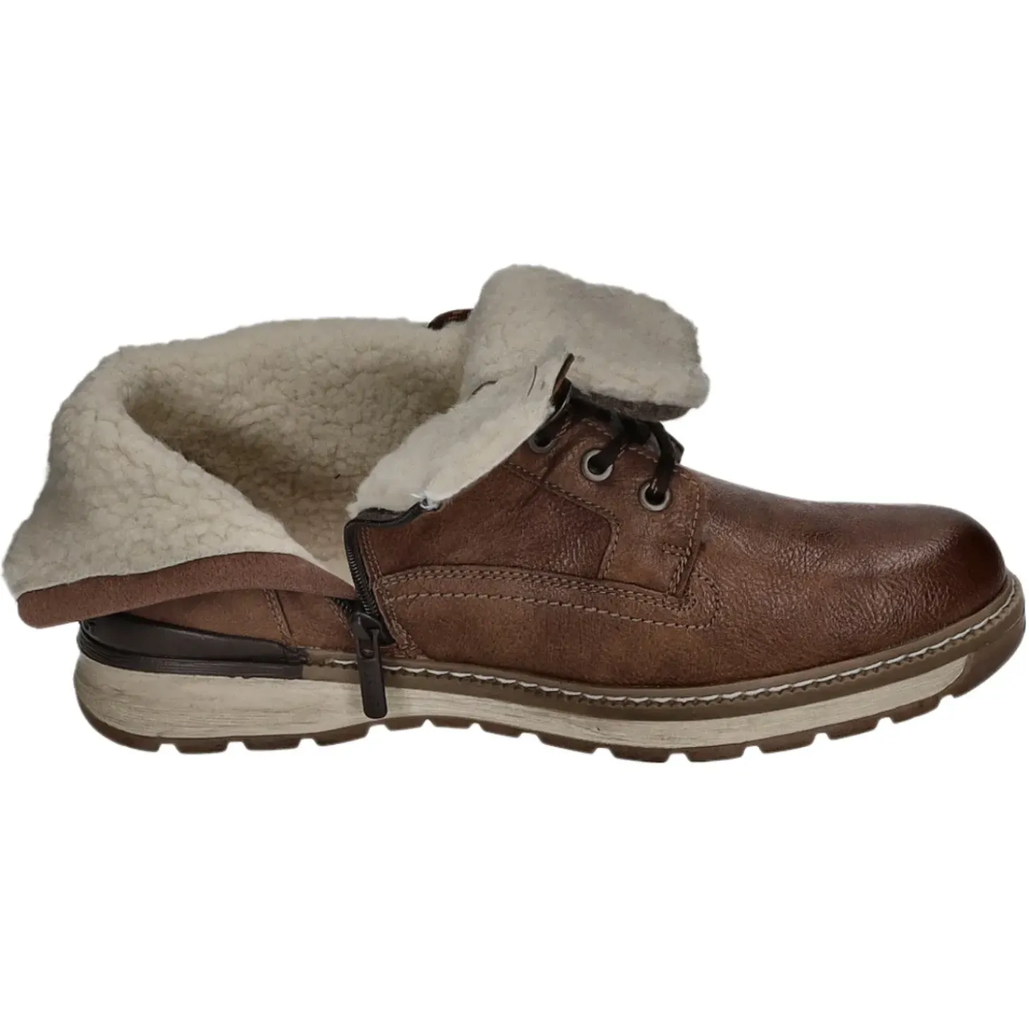 MUSTANG Schnürstiefelette Warmfutter Freizeit (casual)