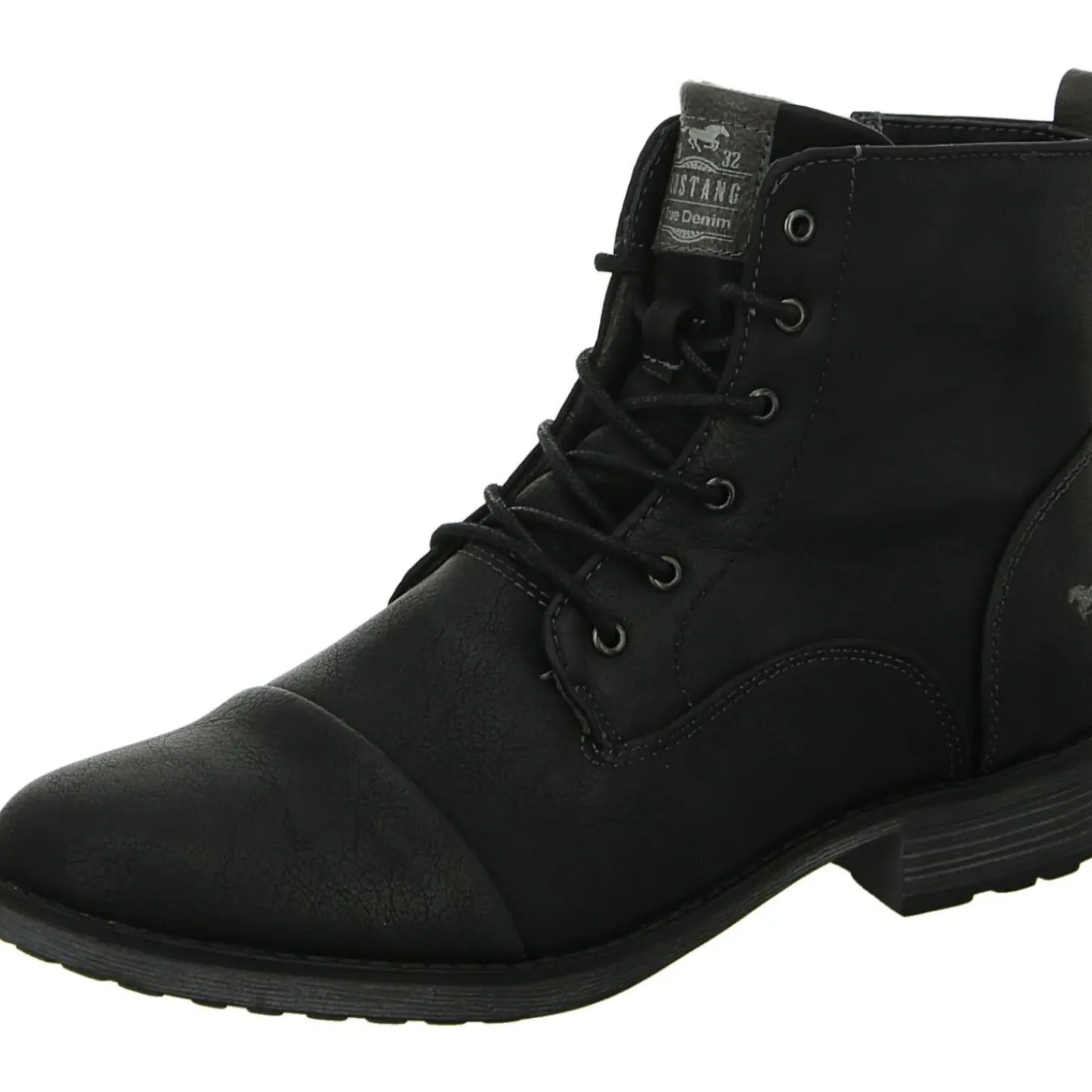 MUSTANG Schnürstiefelette Warmfutter bis 35mm Absatz (casual)