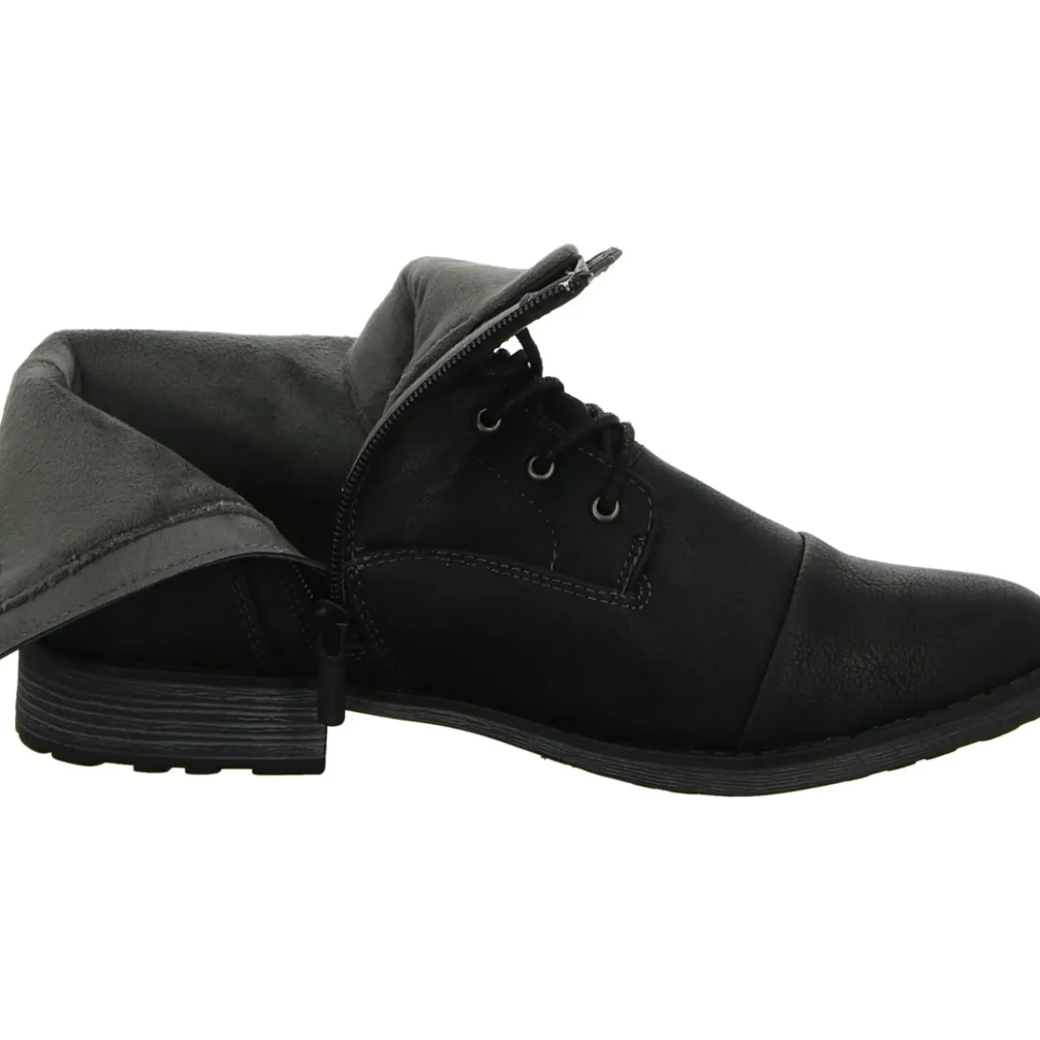 MUSTANG Schnürstiefelette Warmfutter bis 35mm Absatz (casual)