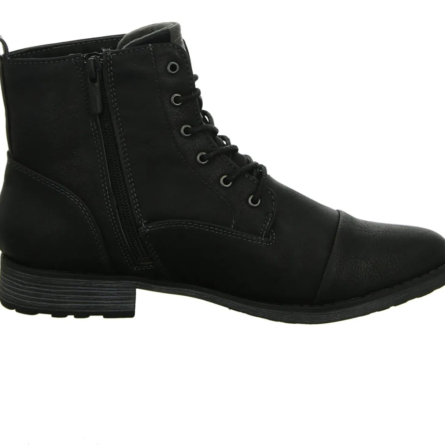 MUSTANG Schnürstiefelette Warmfutter bis 35mm Absatz (casual)