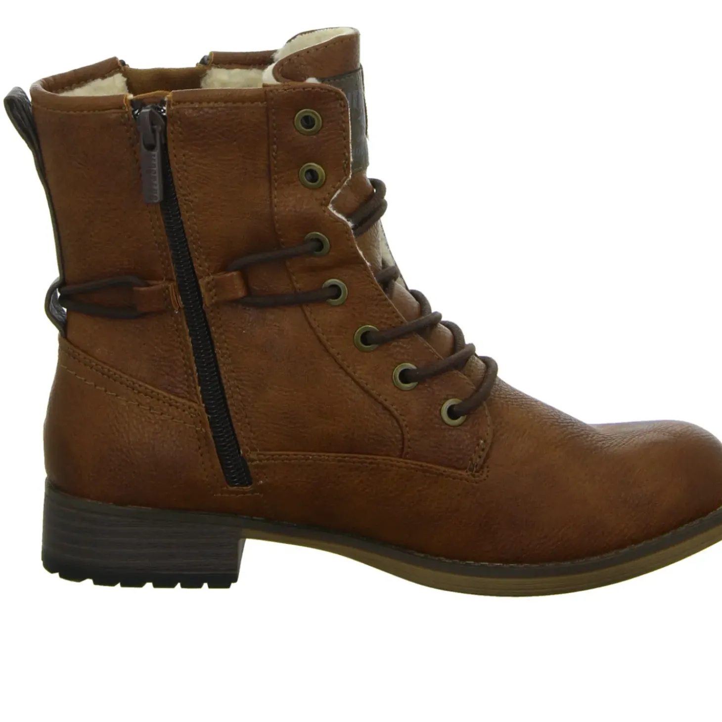 MUSTANG Schnürstiefelette Warmfutter bis 35mm Absatz (casual)