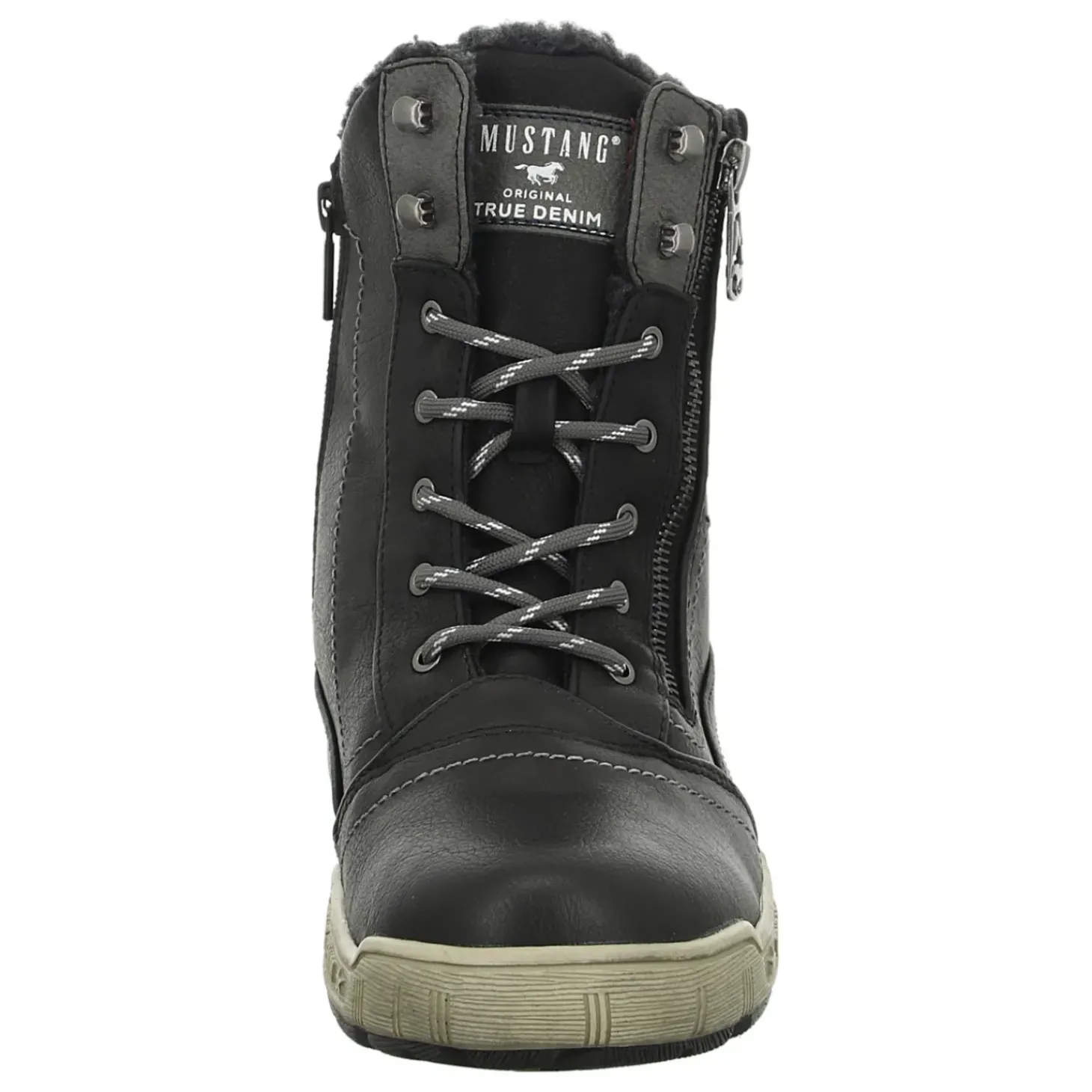 MUSTANG Schnürstiefelette Warmfutter bis 35mm Absatz (casual)