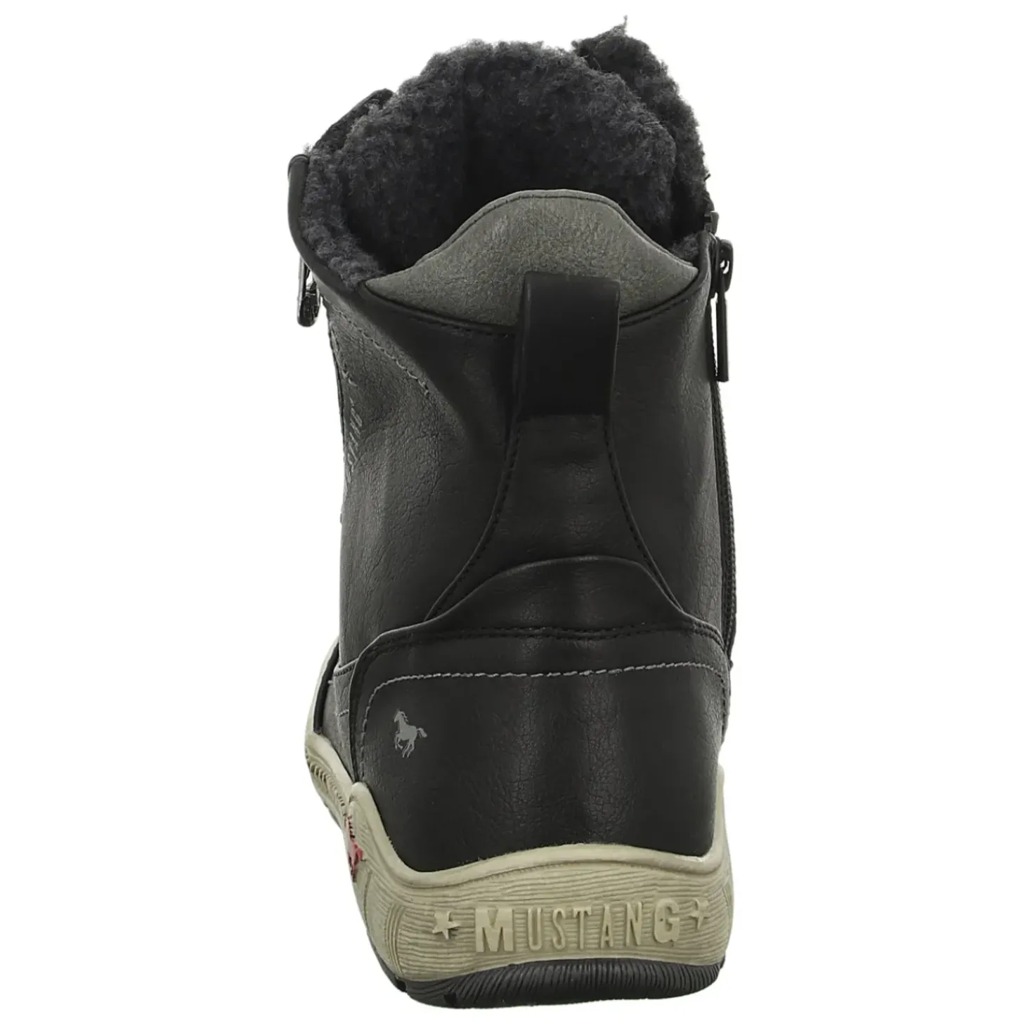 MUSTANG Schnürstiefelette Warmfutter bis 35mm Absatz (casual)
