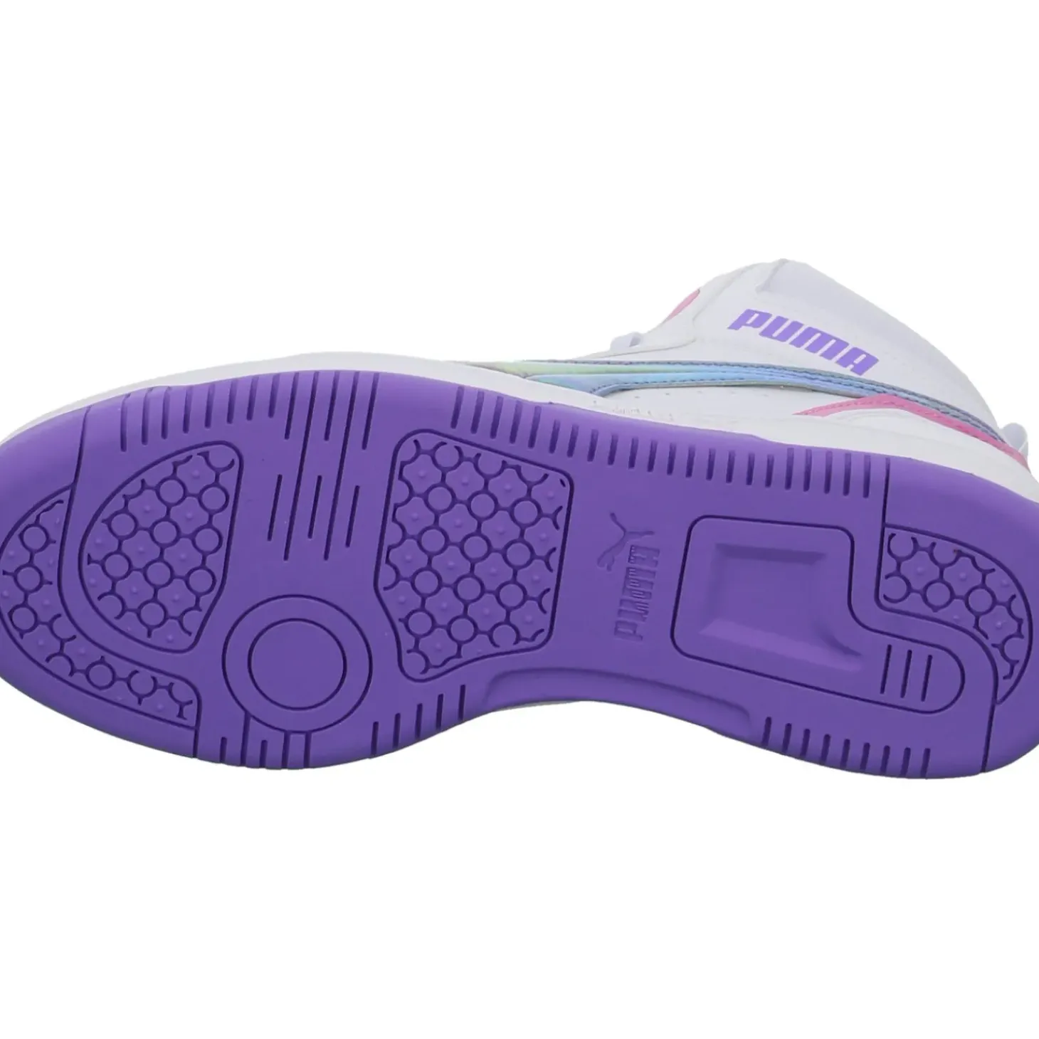 Puma Schnürstiefelette Kaltfutter Rebound V6 Mid Bouncy Sky Jr