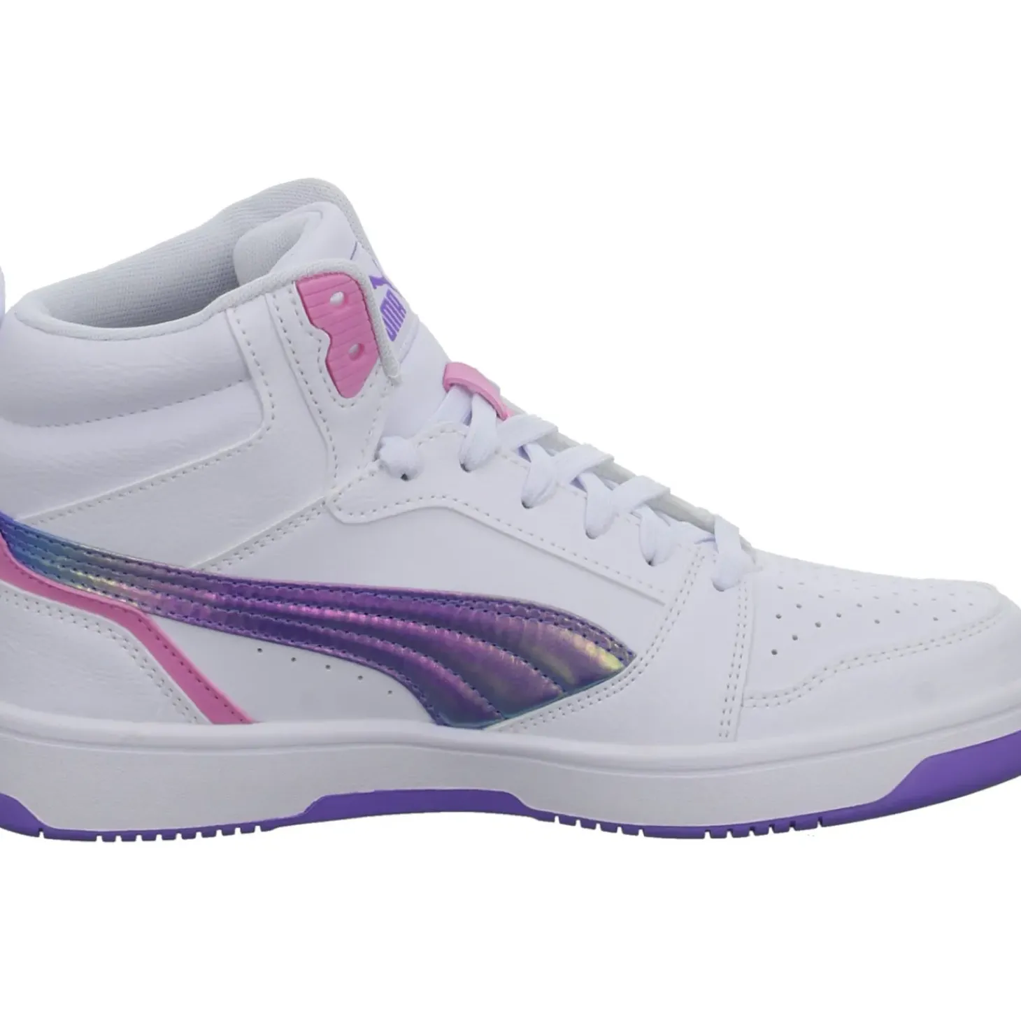 Puma Schnürstiefelette Kaltfutter Rebound V6 Mid Bouncy Sky Jr