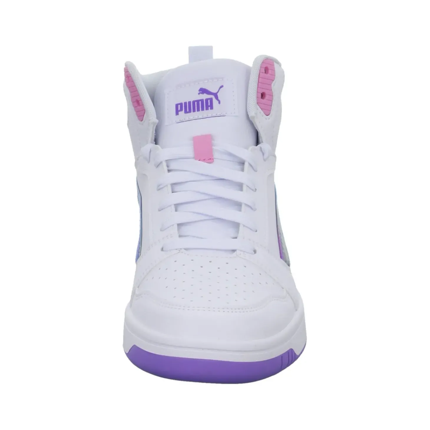 Puma Schnürstiefelette Kaltfutter Rebound V6 Mid Bouncy Sky Jr