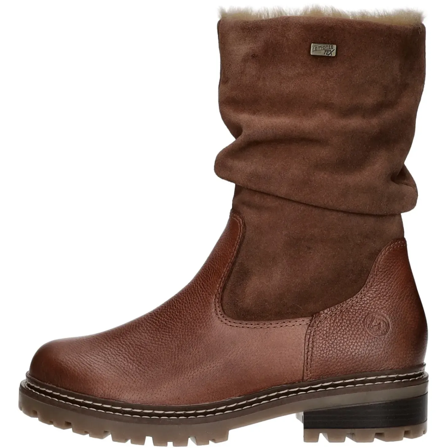 Remonte Schlupf-/Reißverschlußstiefelette Warmfutter bis 35mm Absatz (casual)