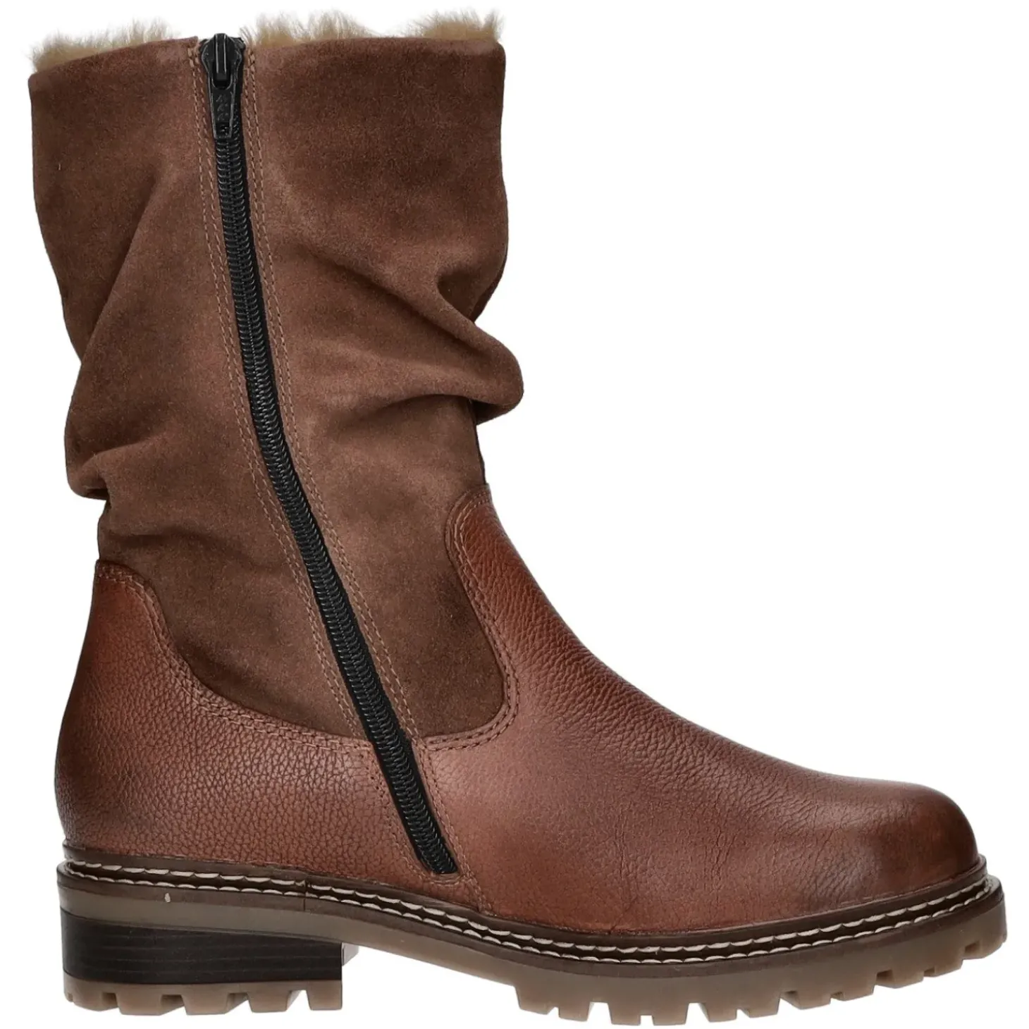 Remonte Schlupf-/Reißverschlußstiefelette Warmfutter bis 35mm Absatz (casual)