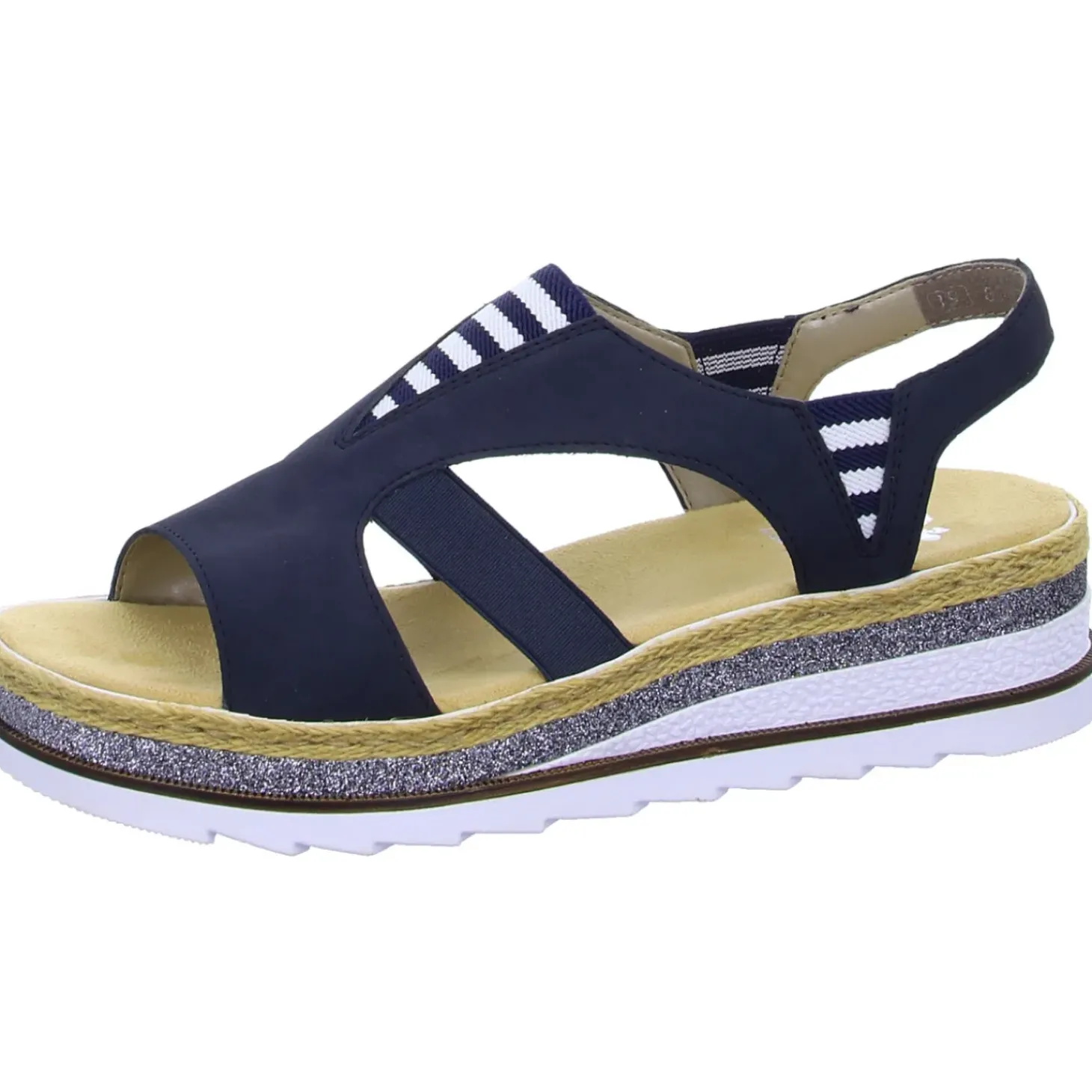 Rieker Keil Sandalette ab 30mm Sohlenhöhe