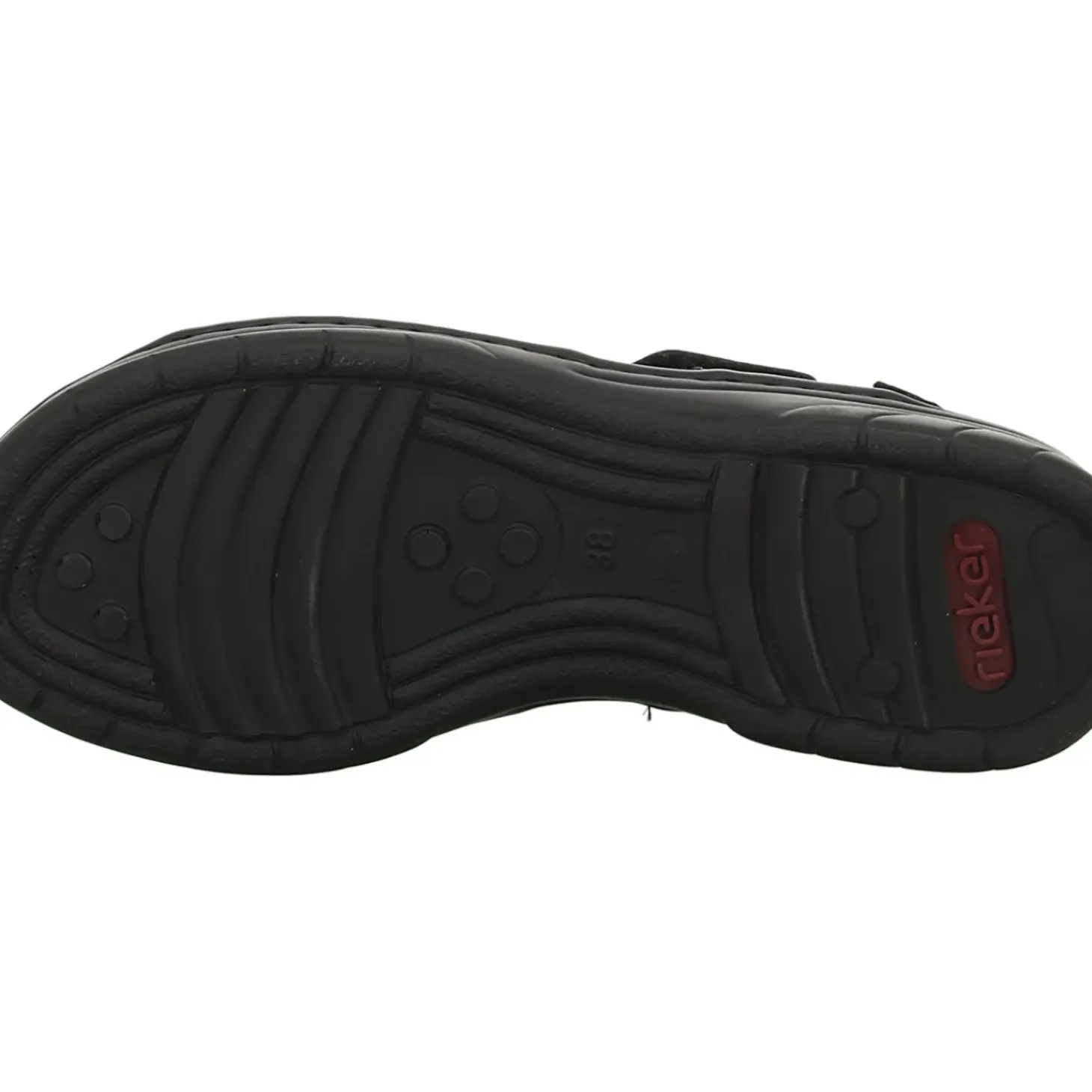 Rieker Sandalette mit Mehrweite bis 30mm Sohlenhöhe