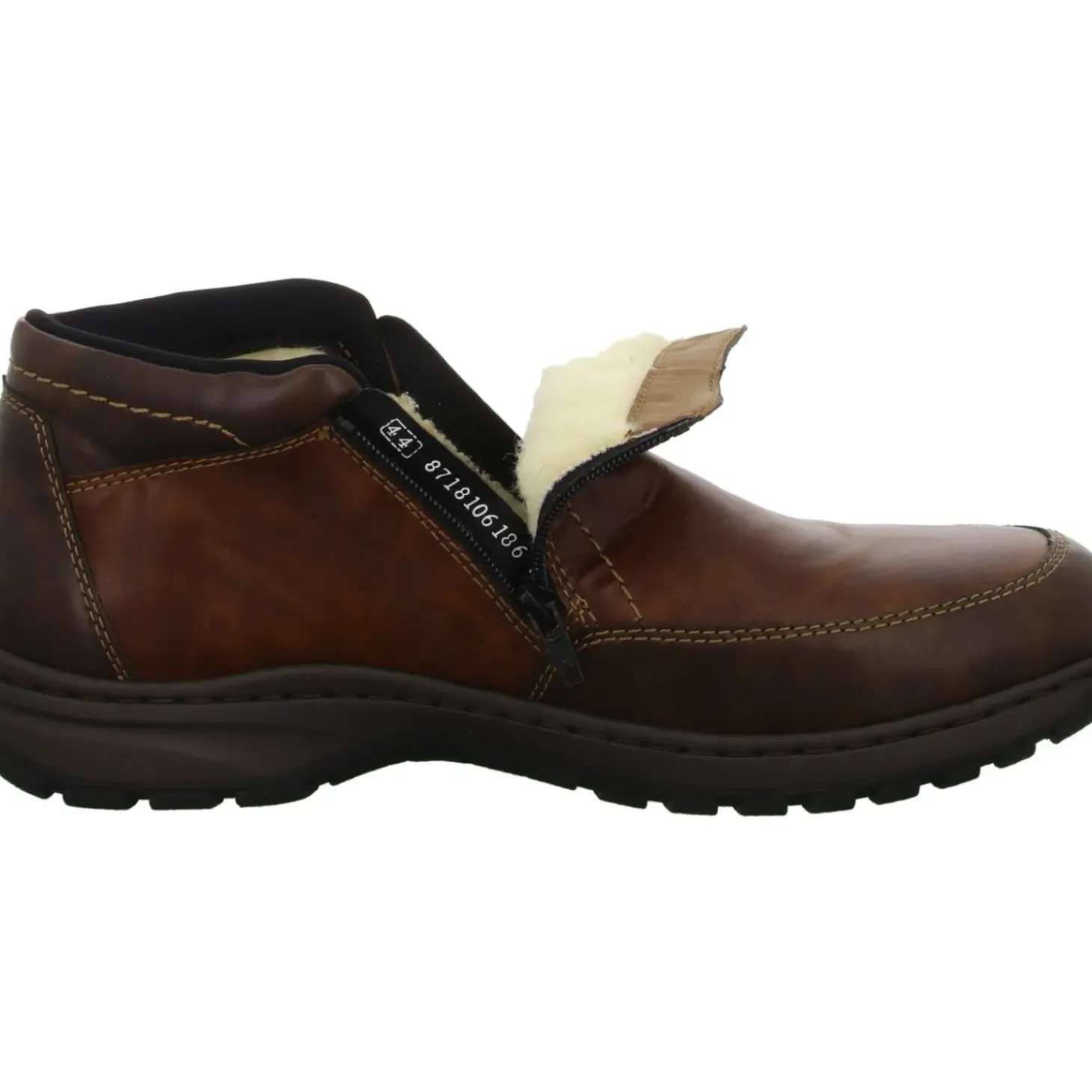 Rieker Schlupf/Reißverschlußstiefelette Warmfutter Freizeit (Casual)