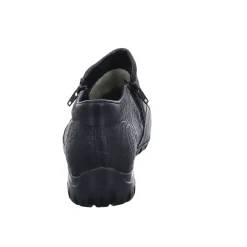Rieker Schlupf-/Reißverschlußstiefelette Warmfutter bis 35mm Absatz (casual)