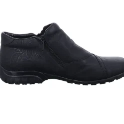 Rieker Schlupf-/Reißverschlußstiefelette Warmfutter bis 35mm Absatz (casual)