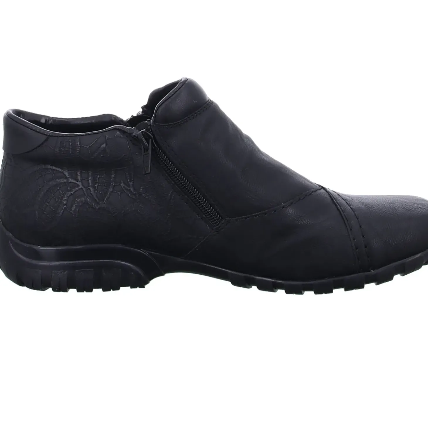 Rieker Schlupf-/Reißverschlußstiefelette Warmfutter bis 35mm Absatz (casual)