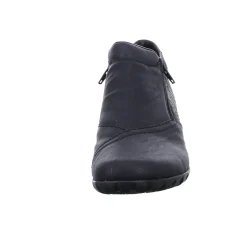 Rieker Schlupf-/Reißverschlußstiefelette Warmfutter bis 35mm Absatz (casual)