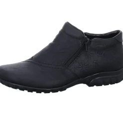Rieker Schlupf-/Reißverschlußstiefelette Warmfutter bis 35mm Absatz (casual)