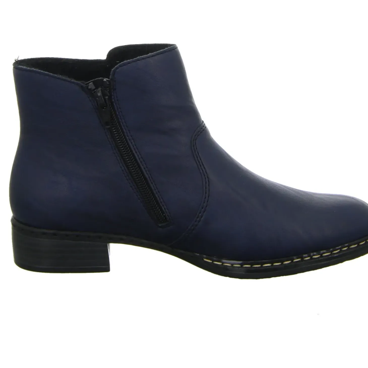 Rieker Schlupf-/Reißverschlußstiefelette Warmfutter bis 35mm Absatz (casual)