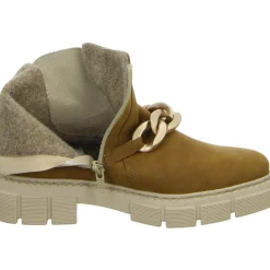 Rieker Schlupf-/Reißverschlußstiefelette Warmfutter bis 35mm Absatz (casual)