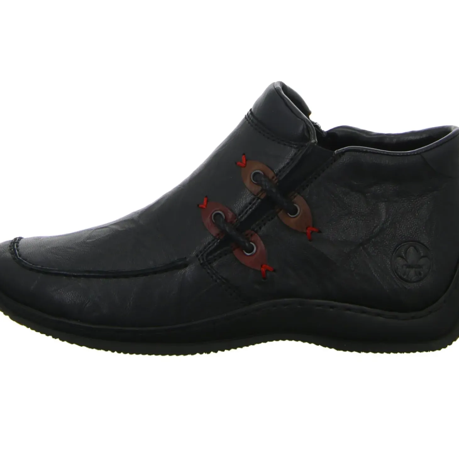Rieker Schlupf-/Reißverschlußstiefelette Warmfutter bis 35mm Absatz (casual)