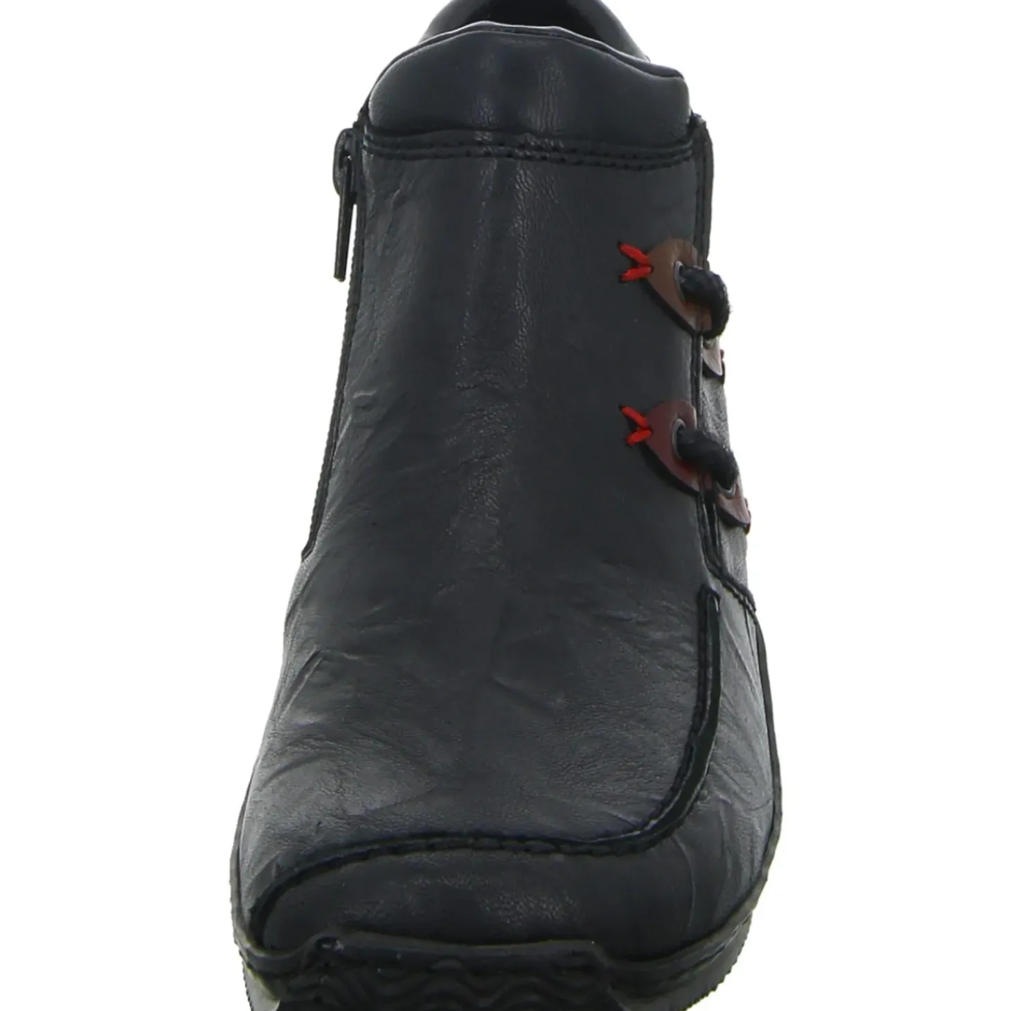 Rieker Schlupf-/Reißverschlußstiefelette Warmfutter bis 35mm Absatz (casual)