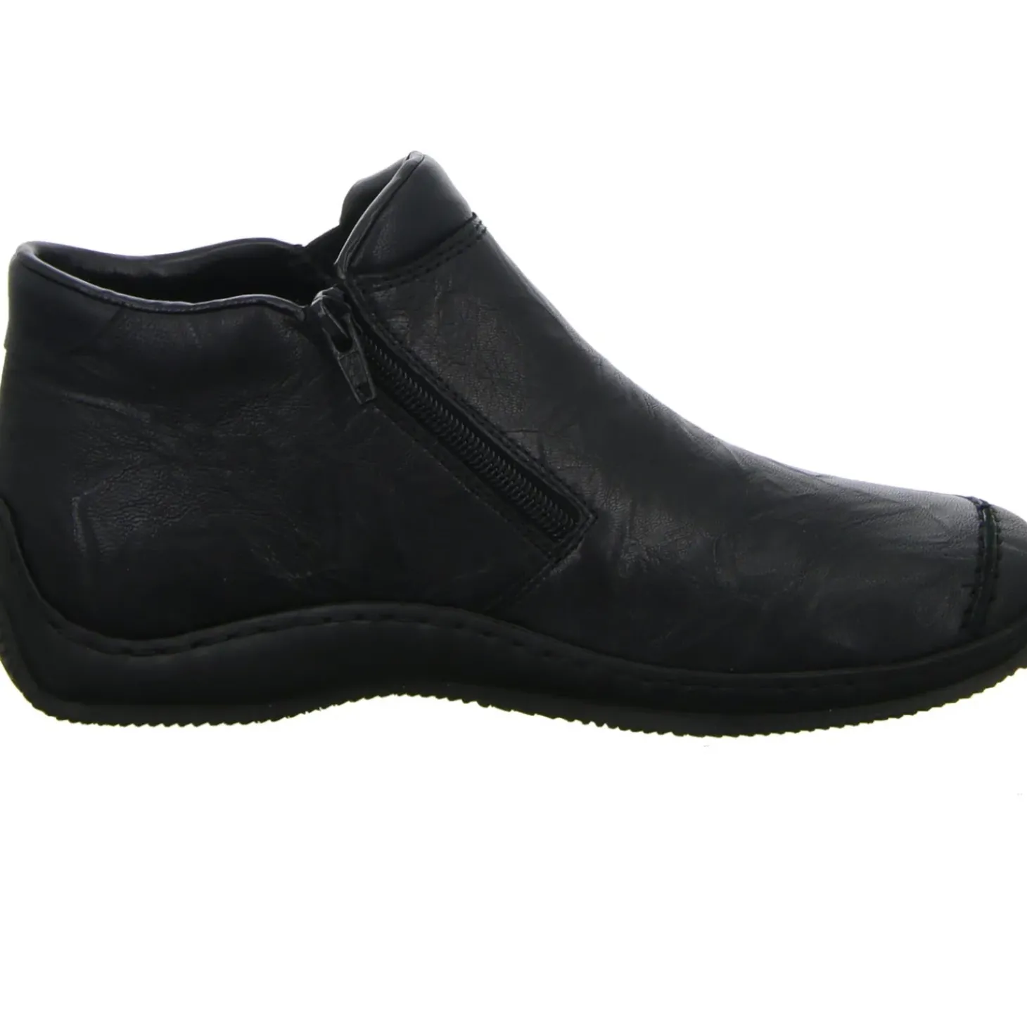 Rieker Schlupf-/Reißverschlußstiefelette Warmfutter bis 35mm Absatz (casual)