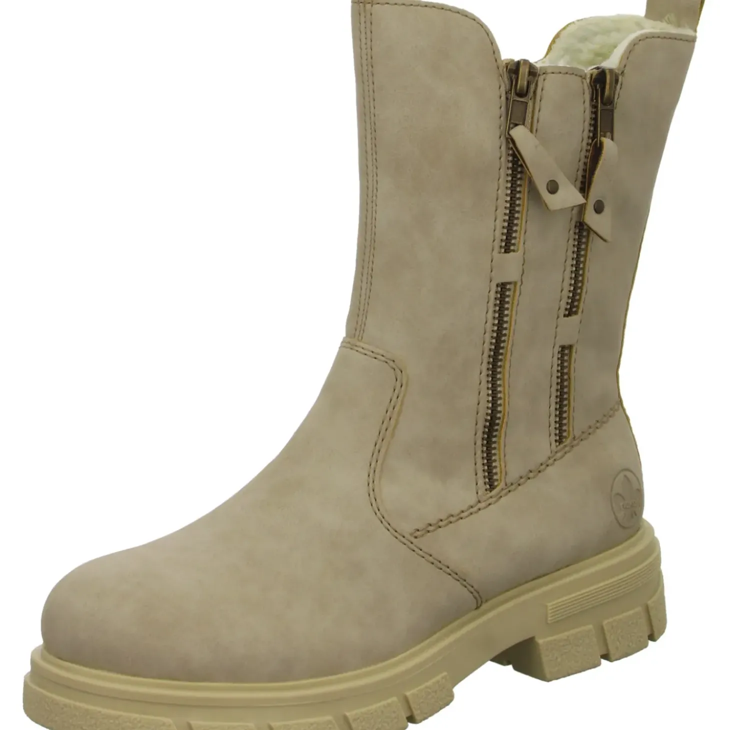 Rieker Schlupf-/Reißverschlußstiefelette Warmfutter bis 35mm Absatz (casual)
