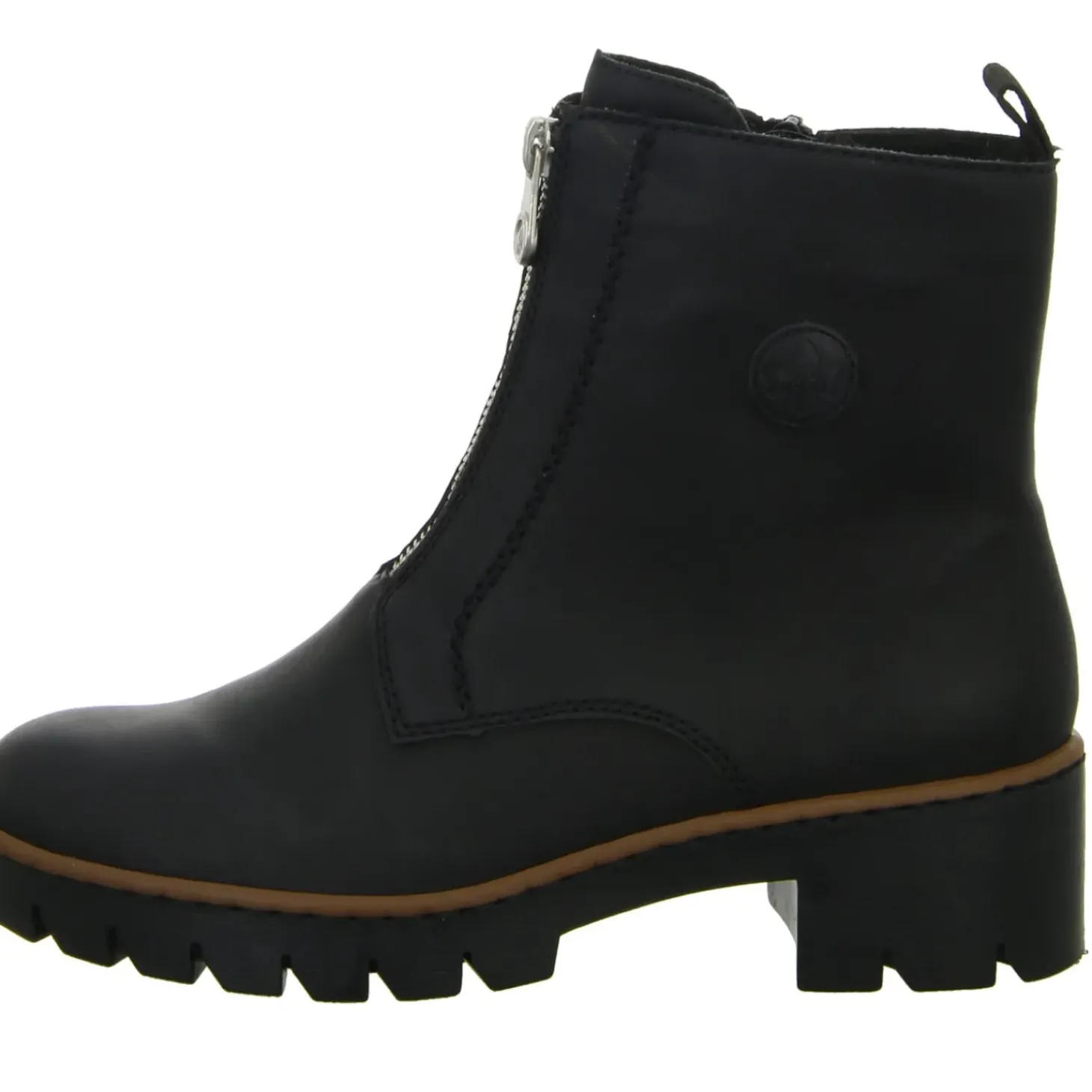 Rieker Schlupf-/Reißverschlußstiefelette Warmfutter bis 35mm Absatz (casual)